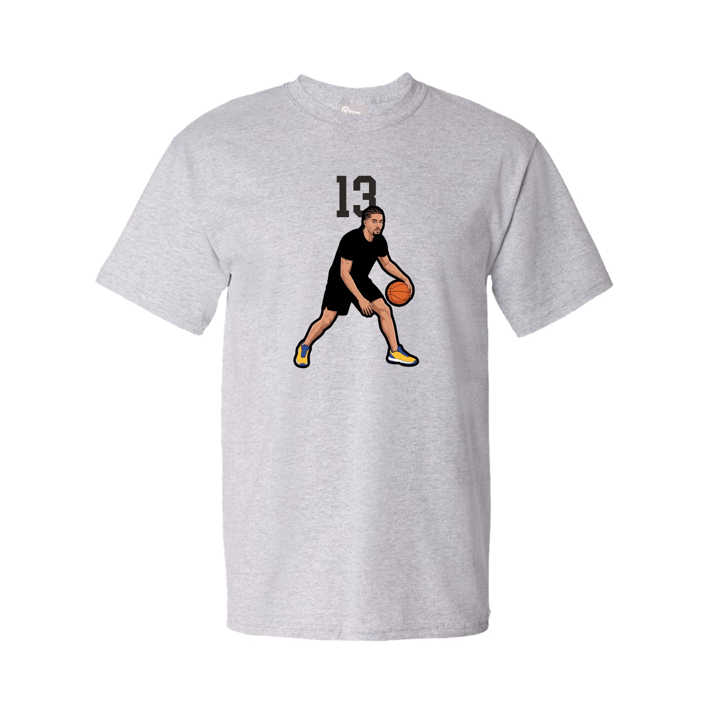 Tee — Number Top in Grey