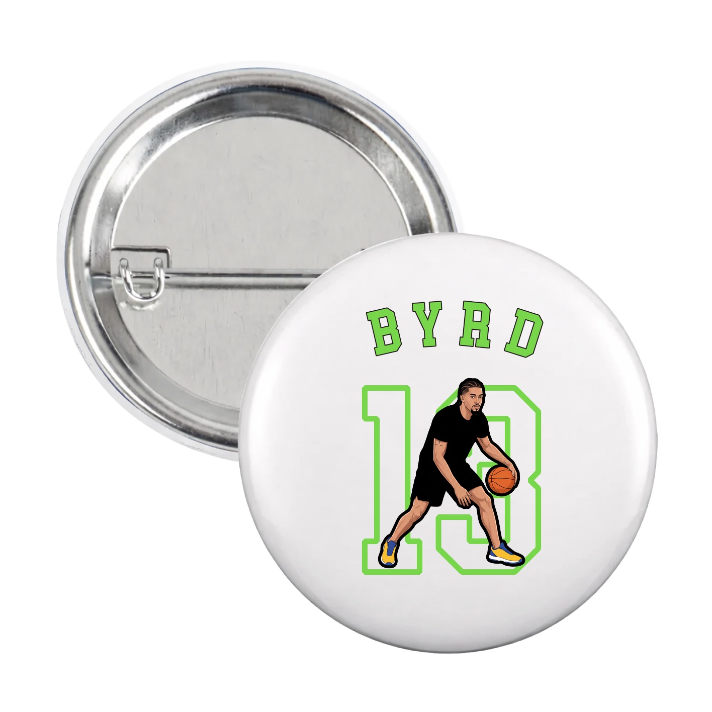 Game Day Button — Shirsey Arch in White