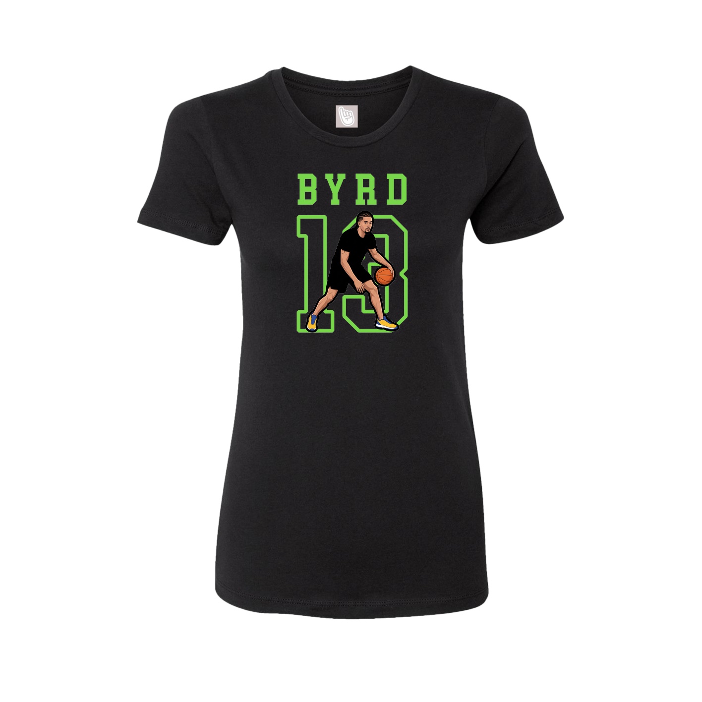 Fitted Women's Tee — Shirsey in Black