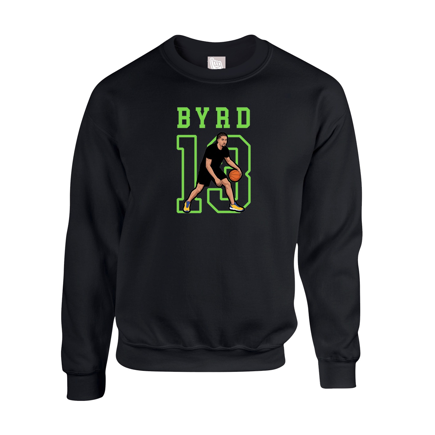 Fleece Crew — Shirsey in Black