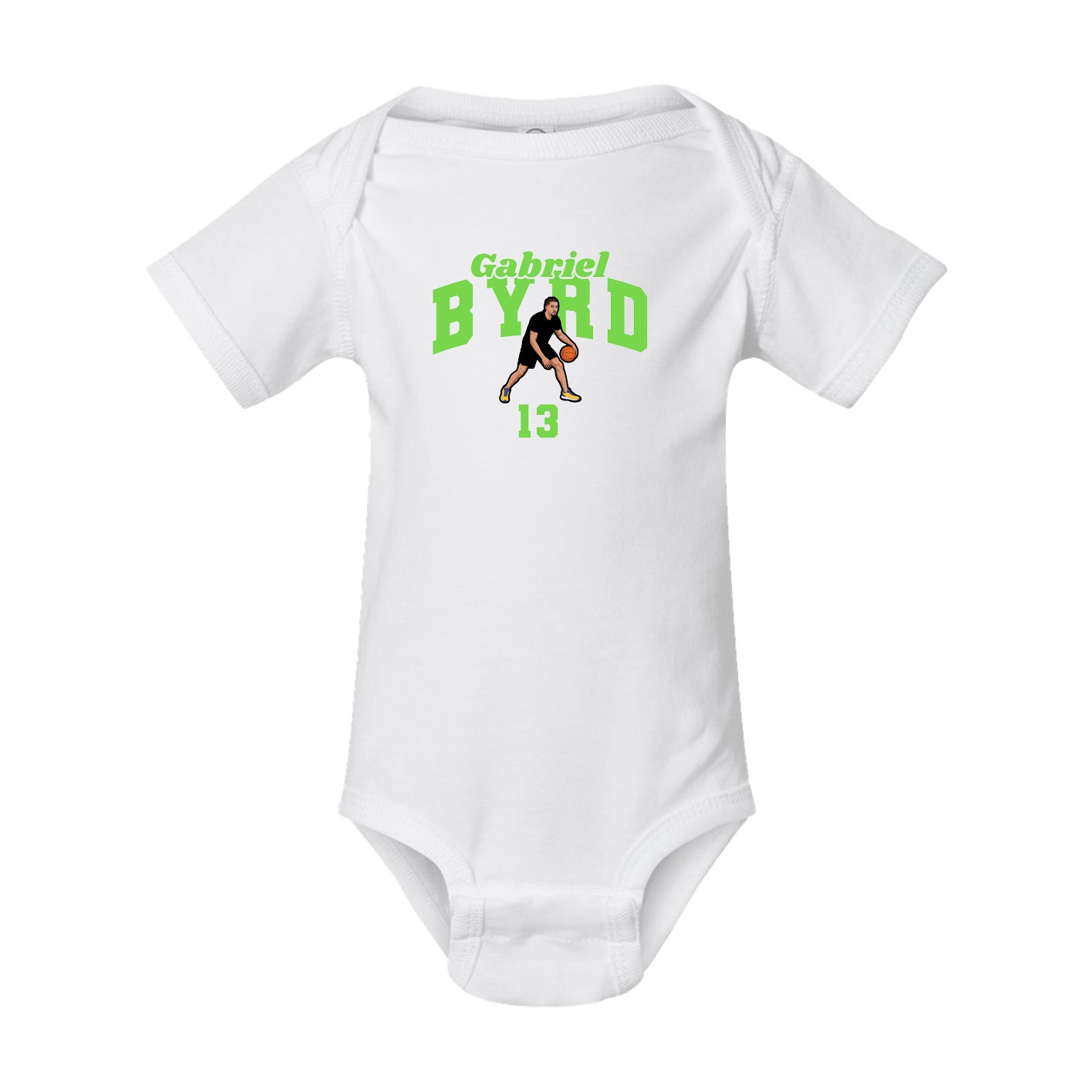 Baby Onesie — Signature Arch in White