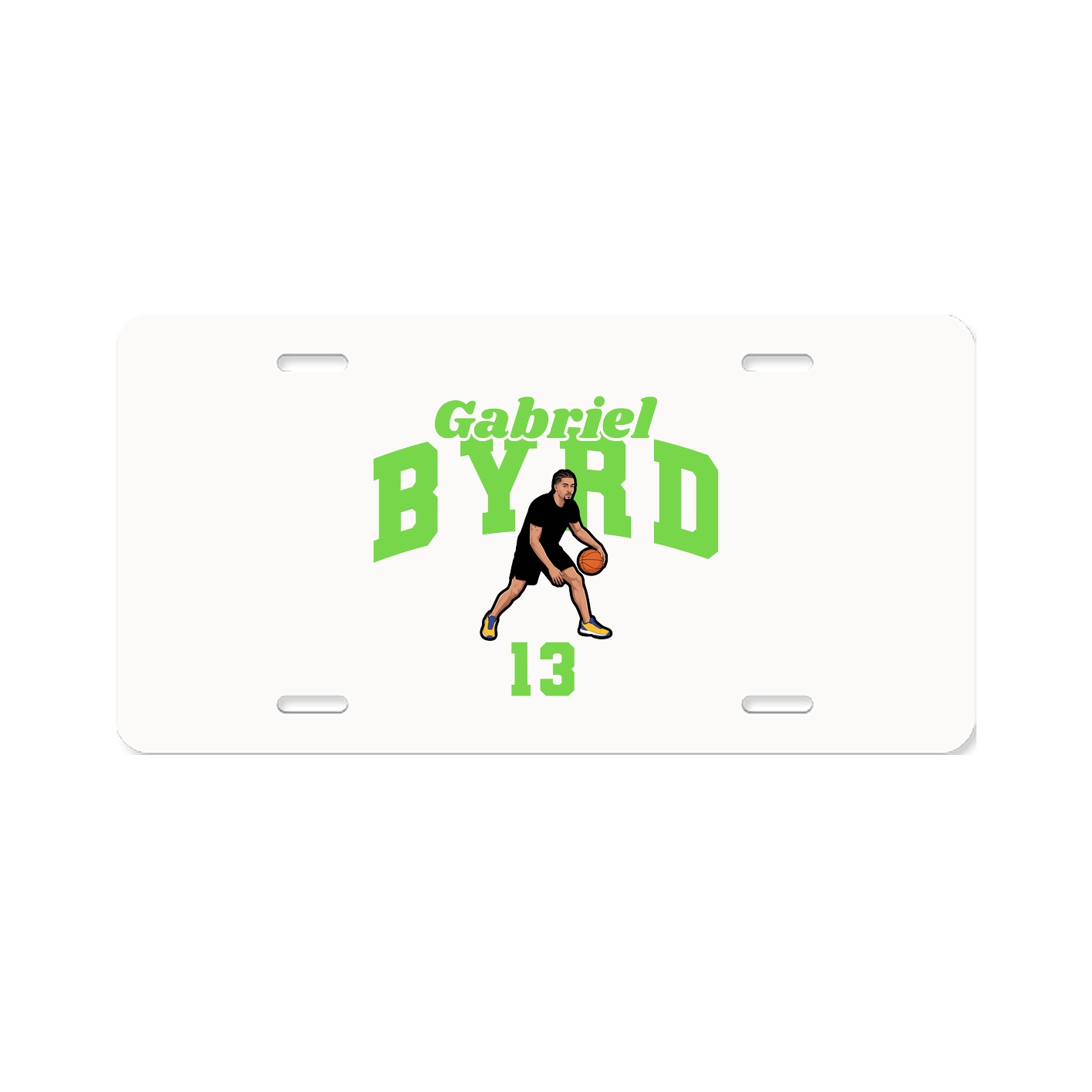 License Plate — Signature Arch in Classic