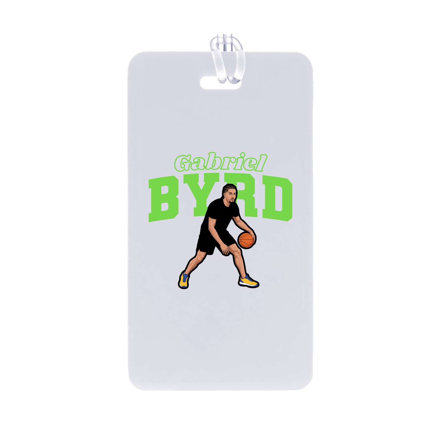 Bag Tag — Name Arch in Classic