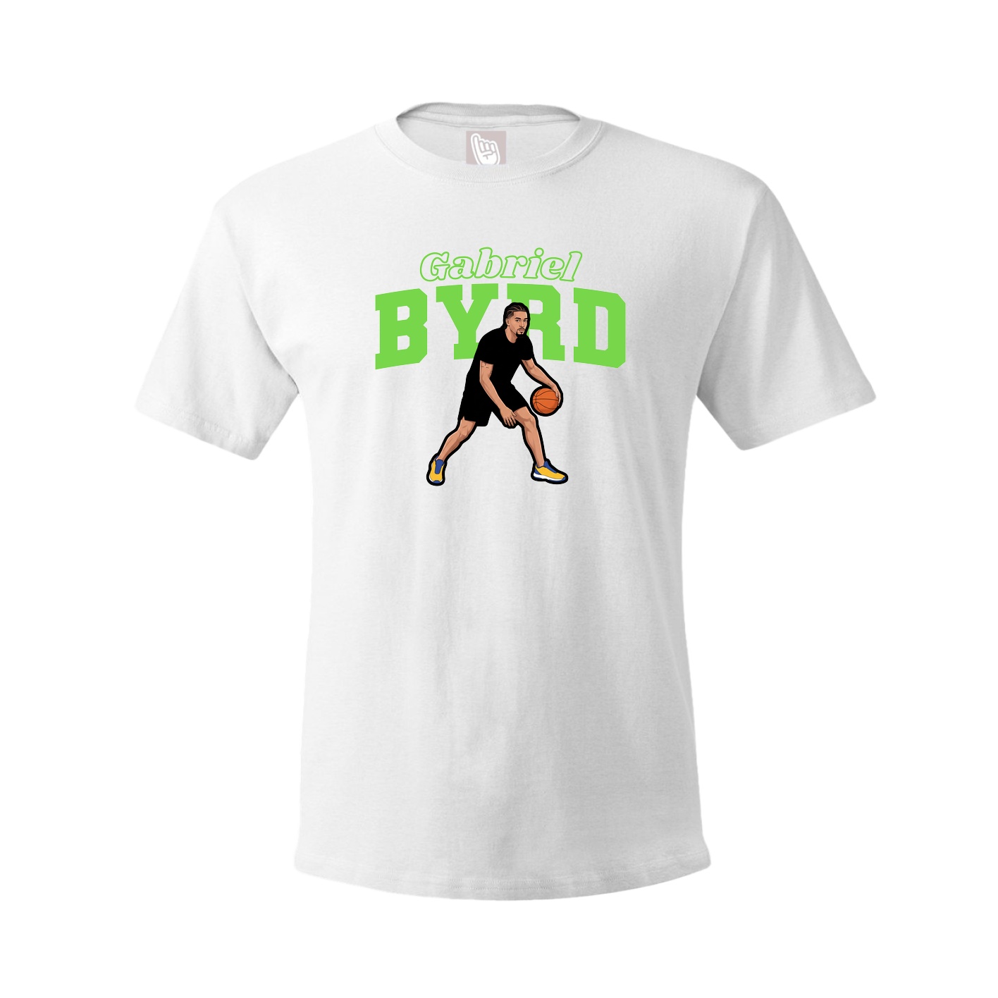 Tee — Name Arch in White