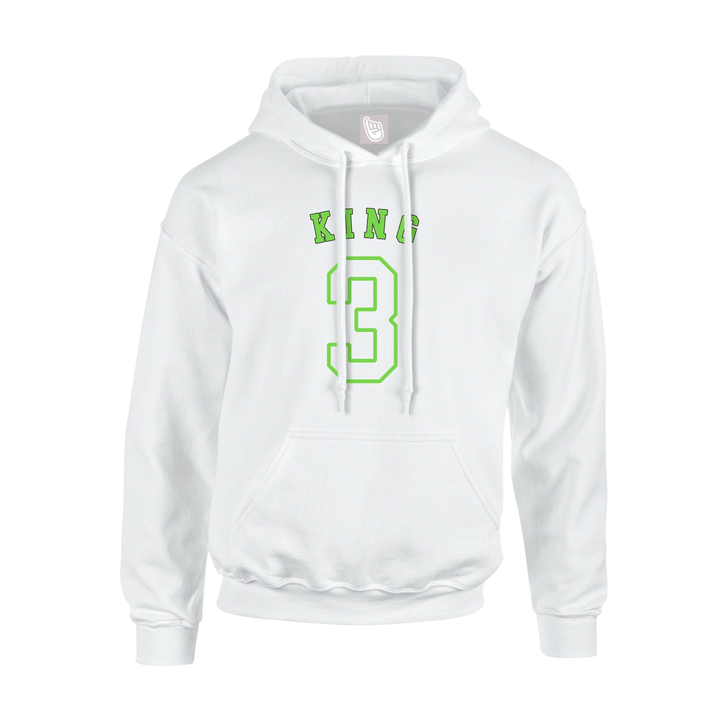 Hoodie — Shirsey Arch in White
