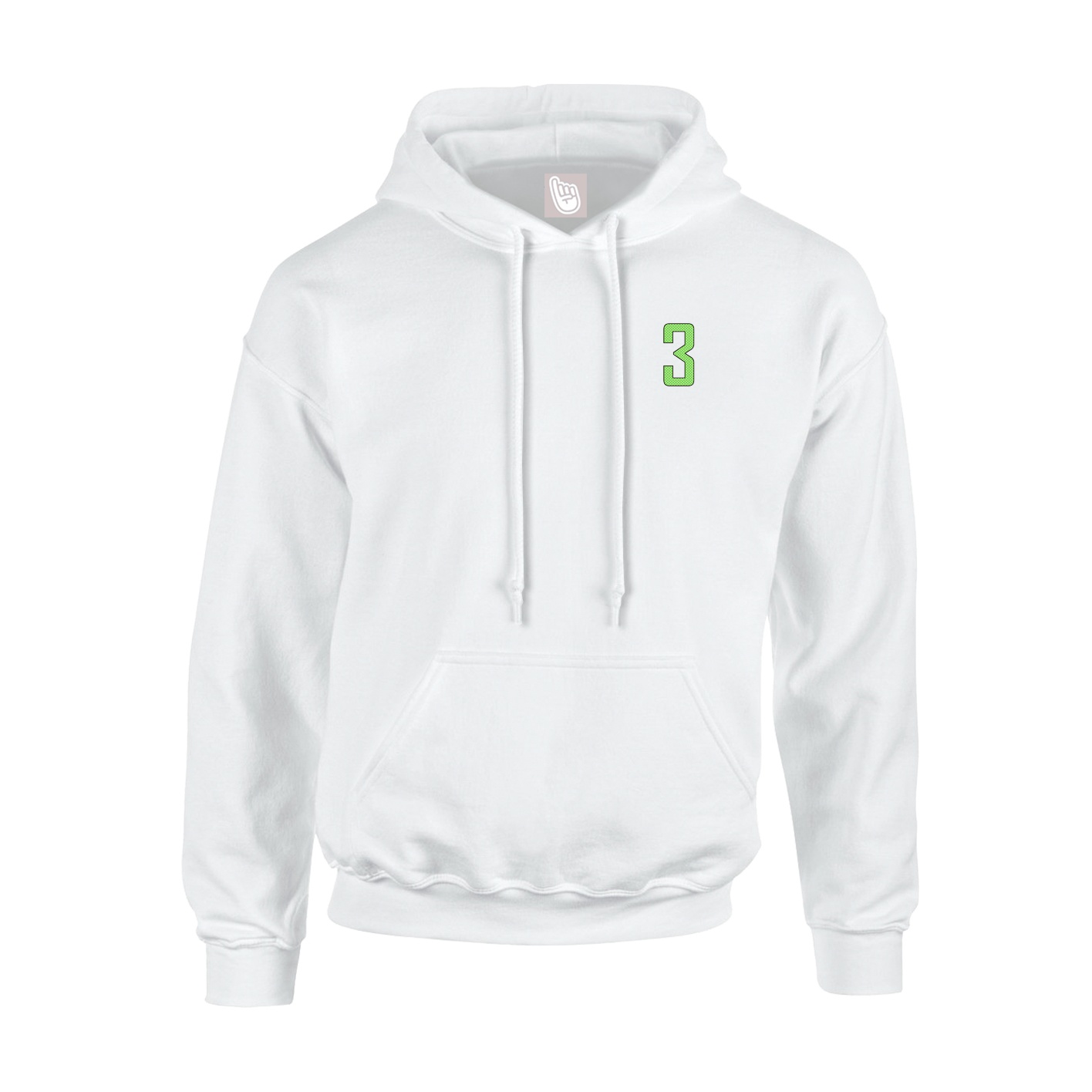 Hoodie — Front Shirsy in White