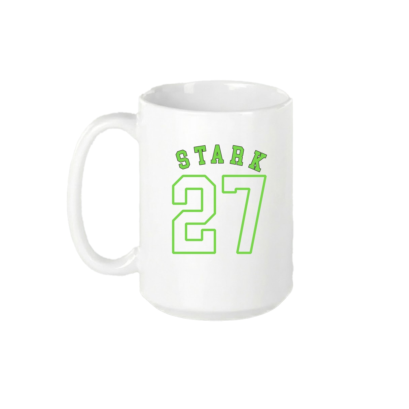 15oz Coffee Mug — Shirsey Arch in White