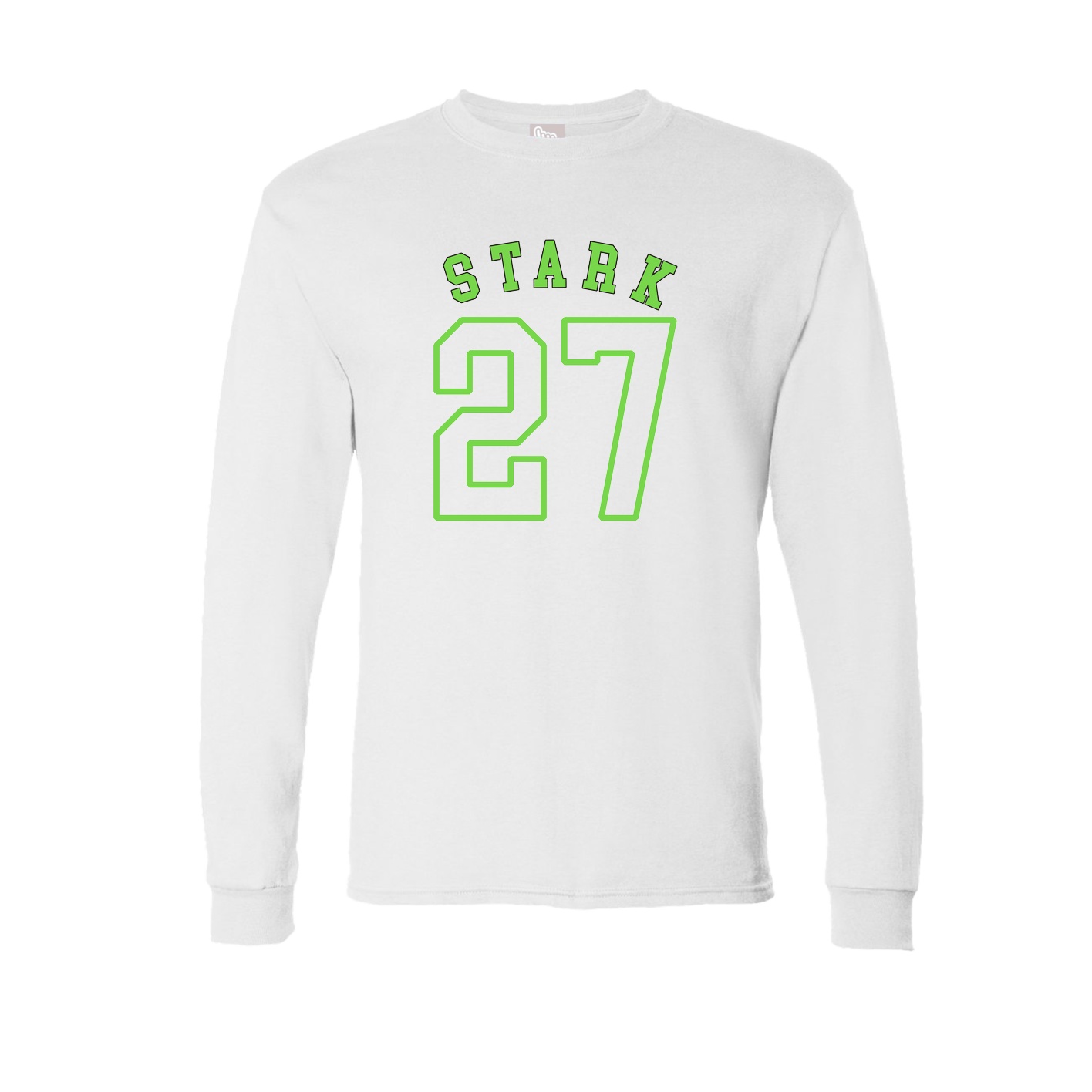Long Sleeve Tee — Shirsey Arch in White