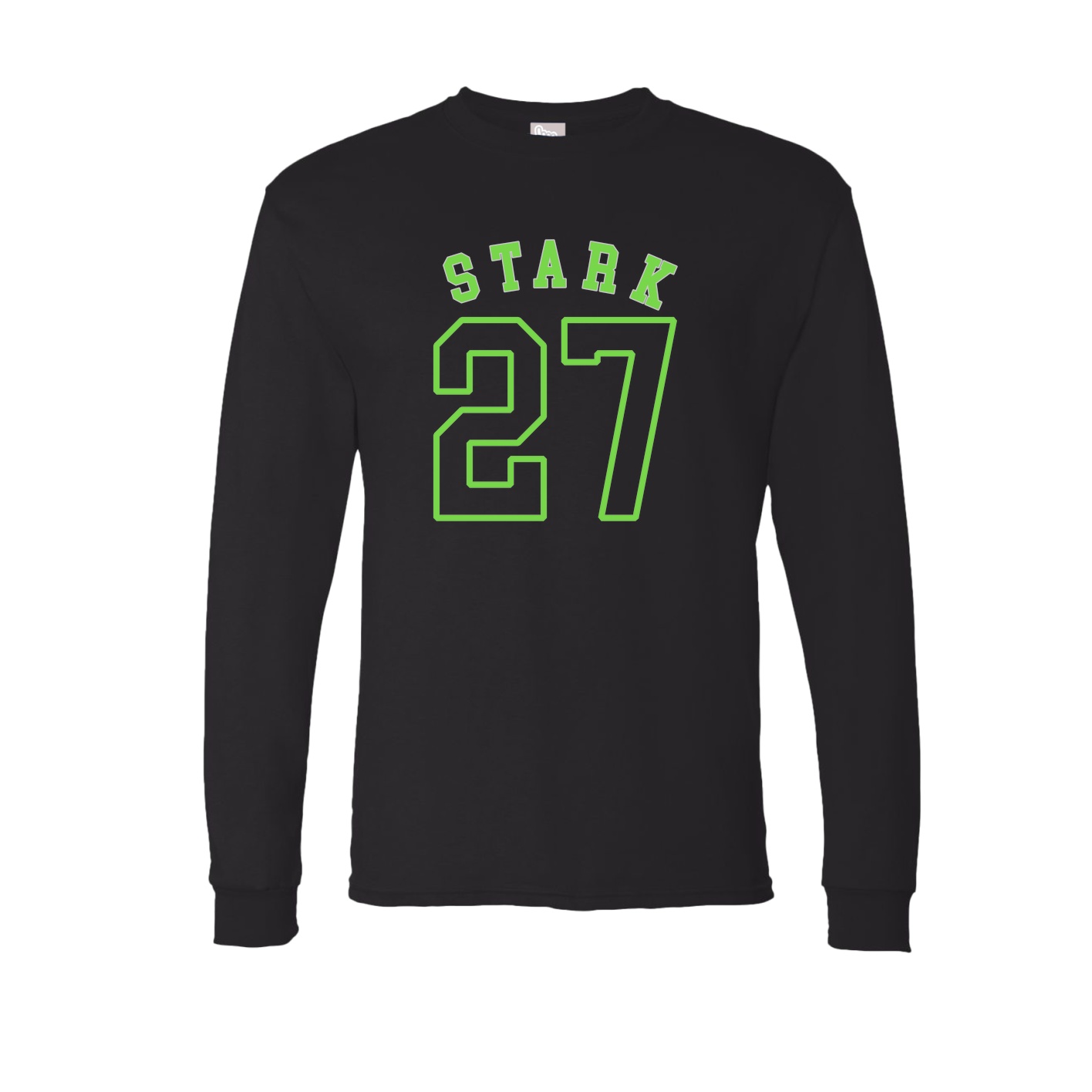 Long Sleeve Tee — Shirsey Arch in Black