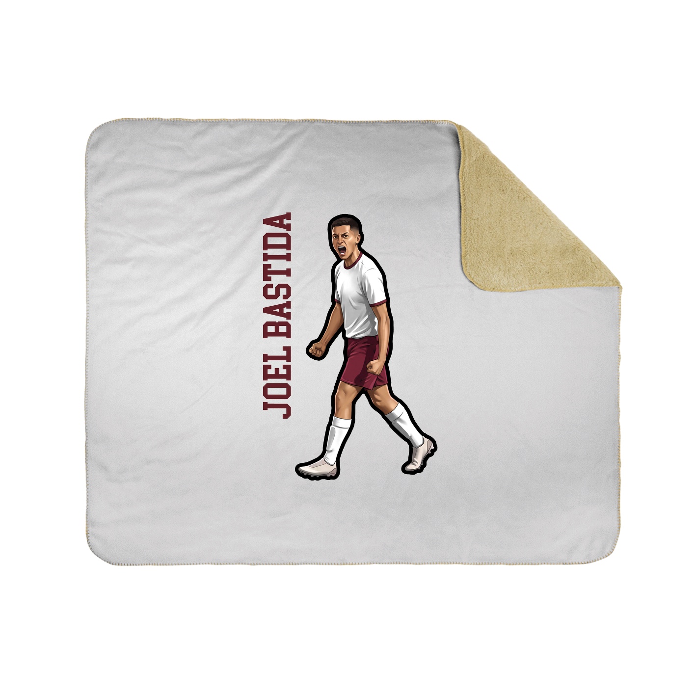 50x60 Sherpa Lined Throw Blanket
