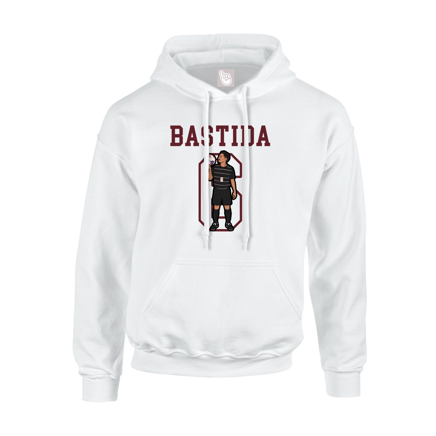 Hoodie — Shirsey in White