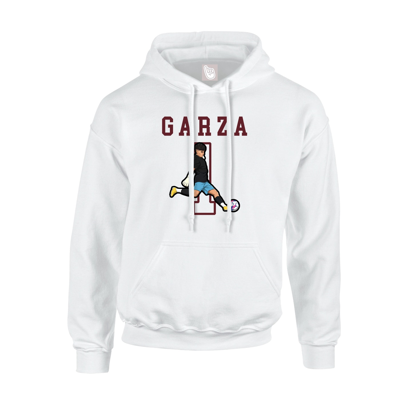 Youth Hoodie — Shirsey in White