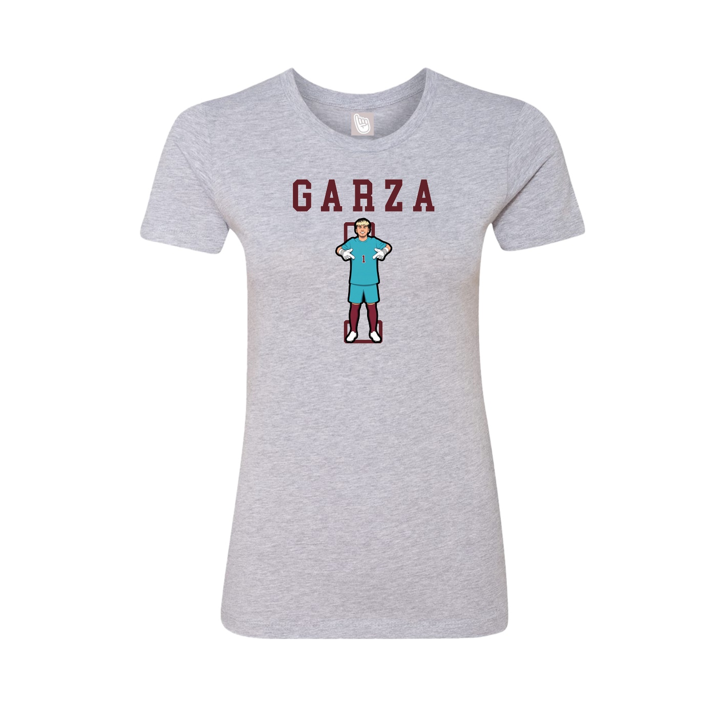 Fitted Women's Tee — Shirsey in Grey
