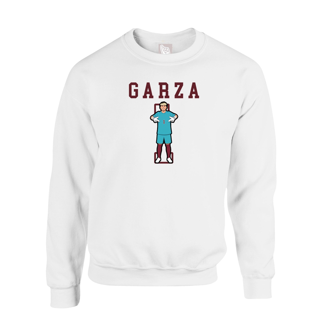 Fleece Crew — Shirsey in White