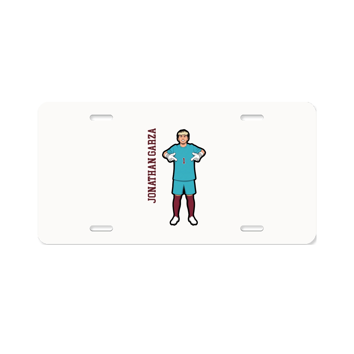 Aluminum License Plate