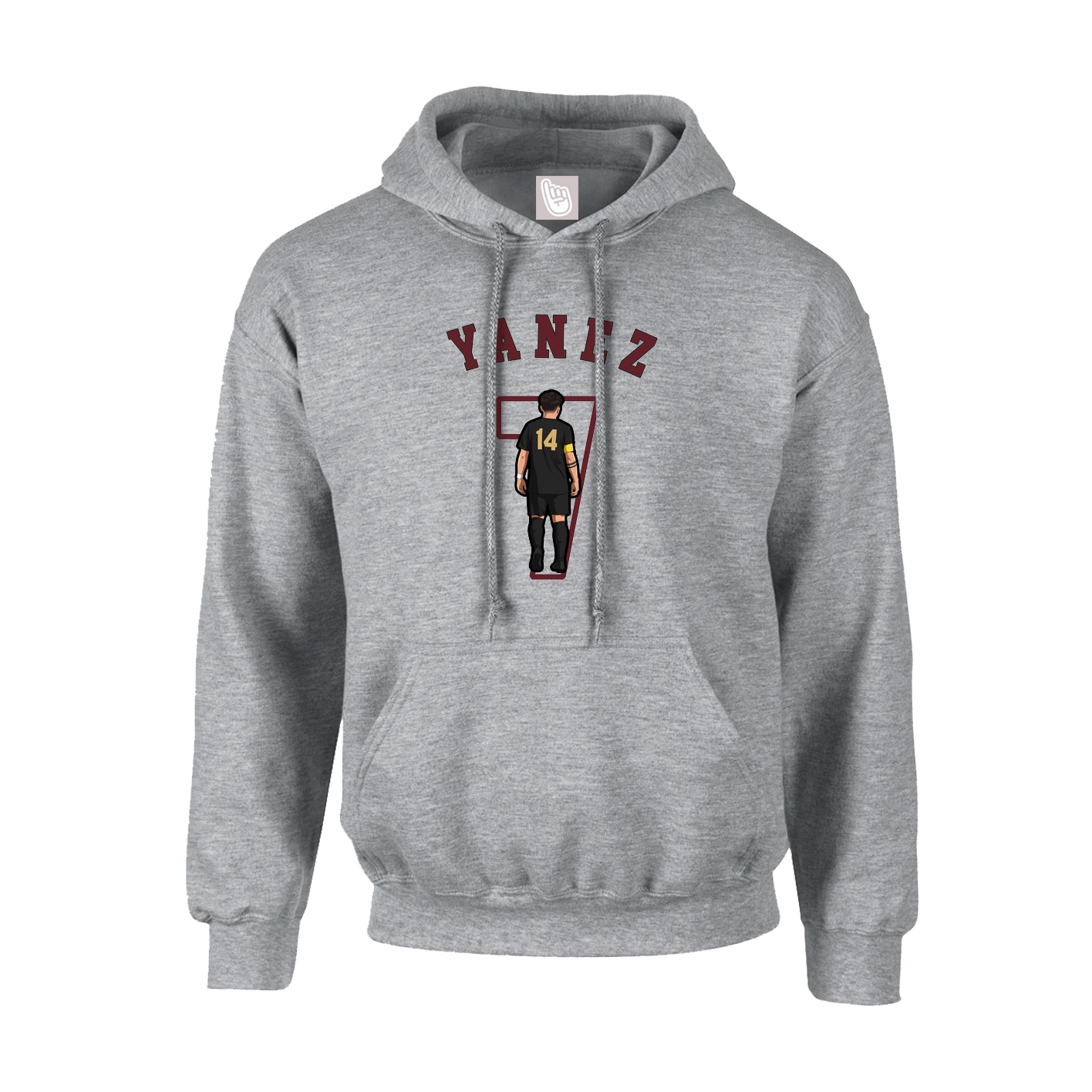 Youth Hoodie — Shirsey Arch in Grey