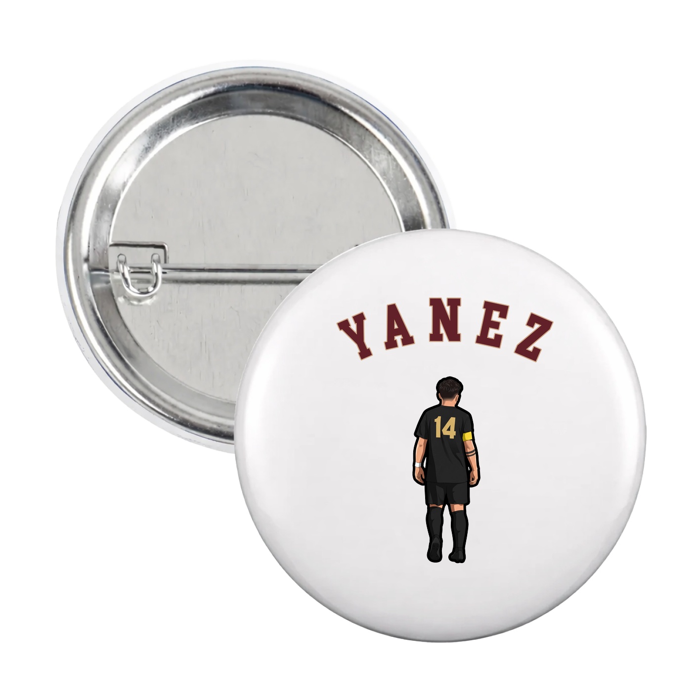 Game Day Button — Shirsey Arch in White