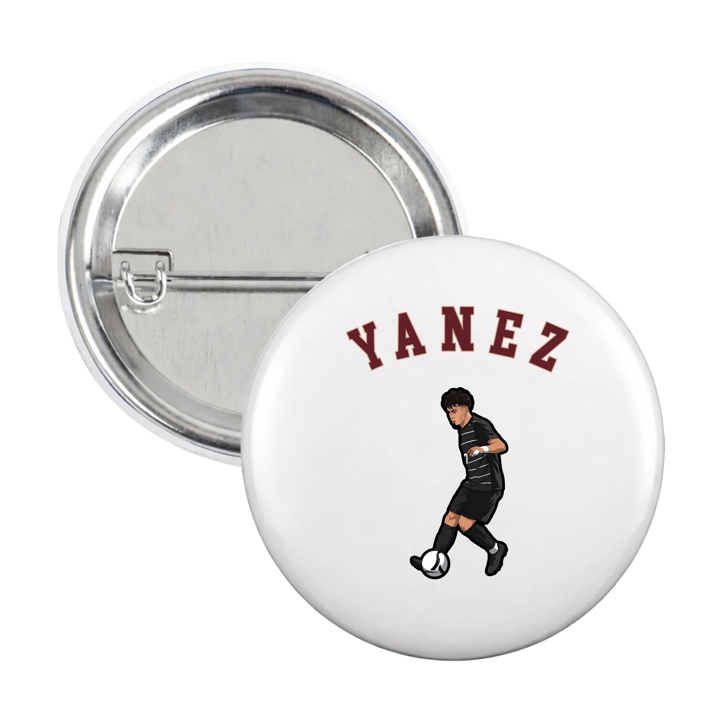 Game Day Button — Shirsey Arch in White