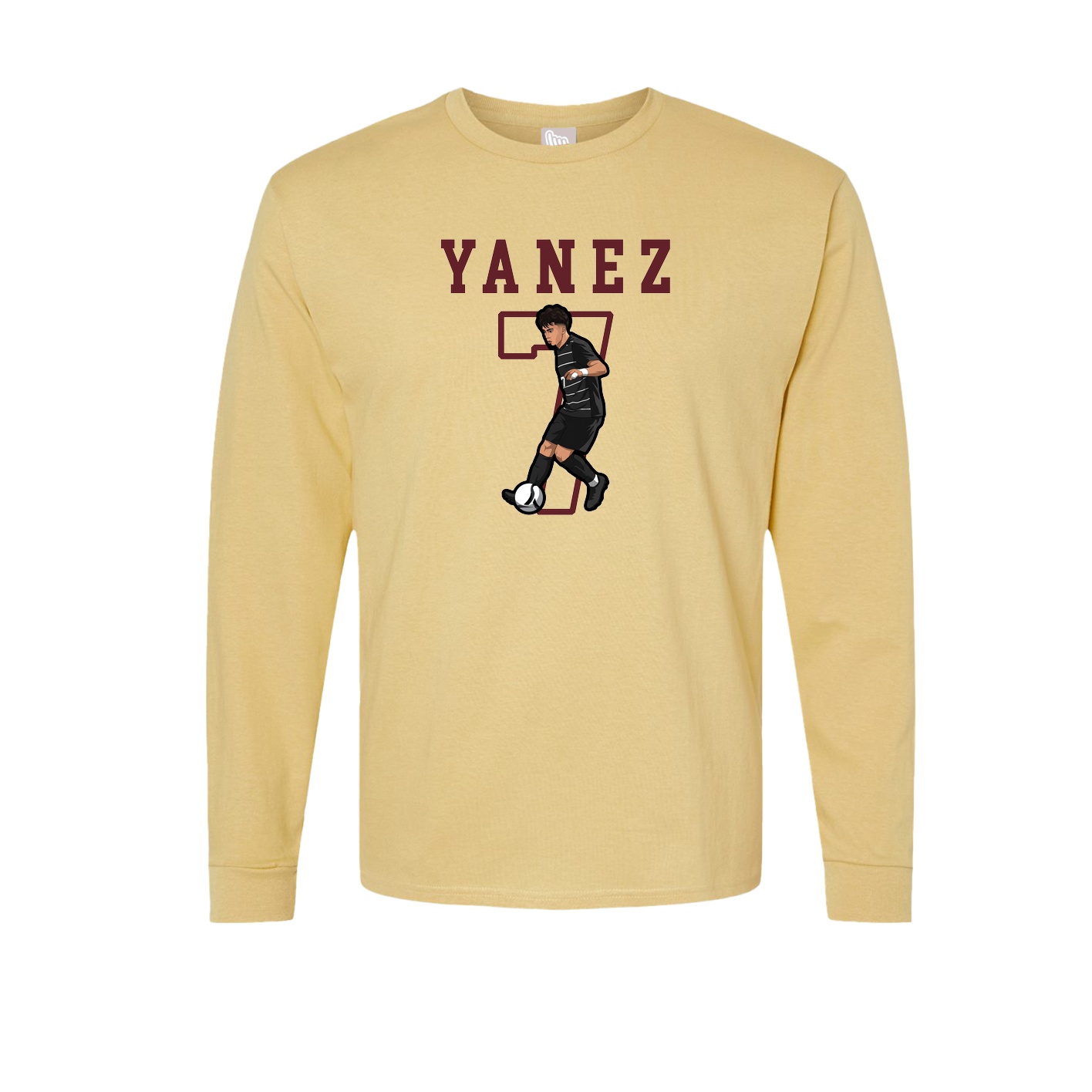 Long Sleeve Tee — Shirsey in Vegas Gold