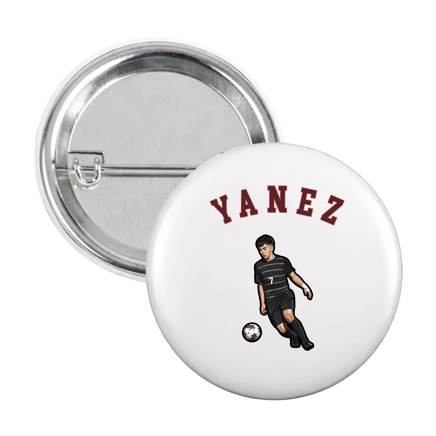 Game Day Button — Shirsey Arch in White
