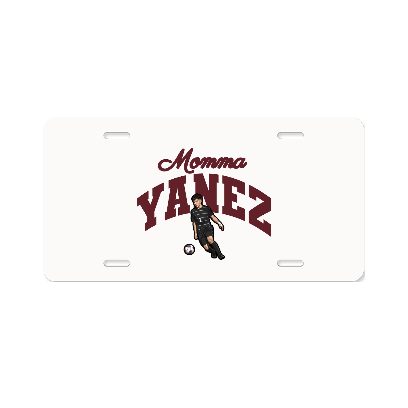 License Plate — Mothers Day Arch in Classic