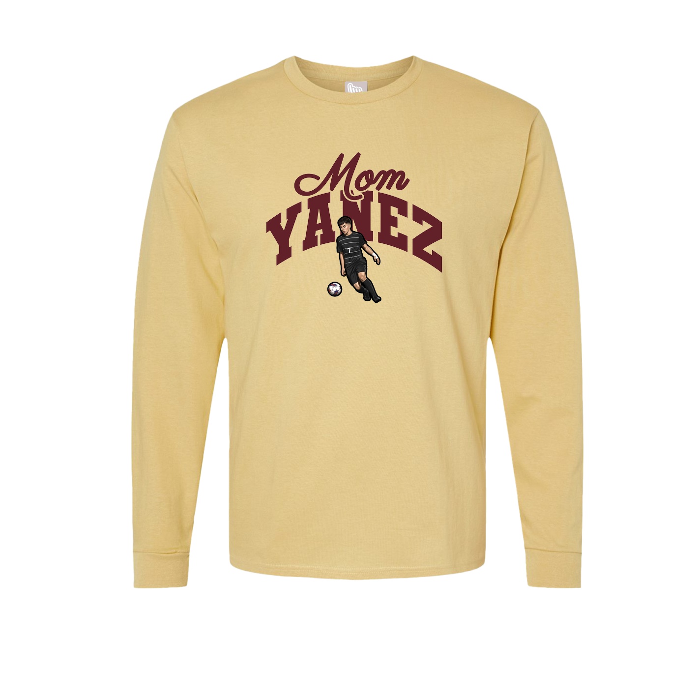 Long Sleeve Tee — Mothers Day Arch in Vegas Gold