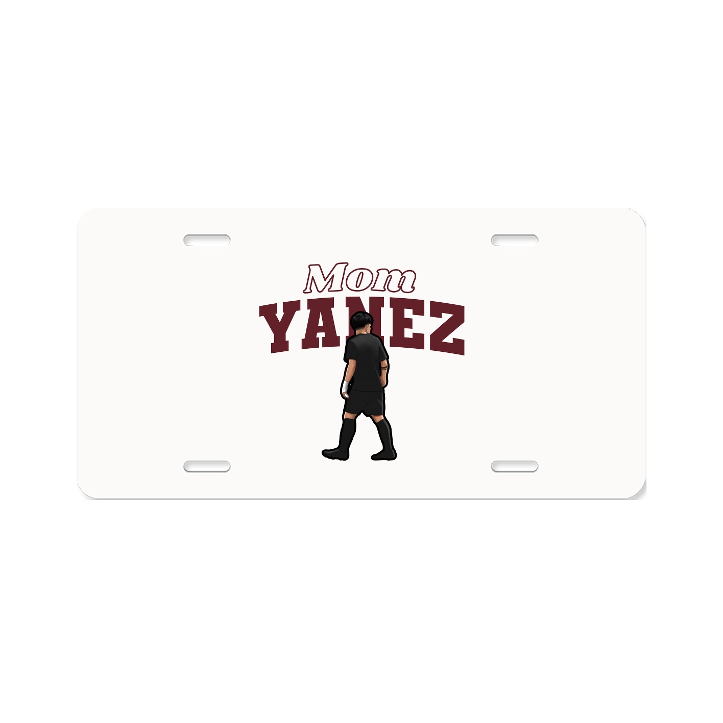 License Plate — Mothers Day Block in Classic