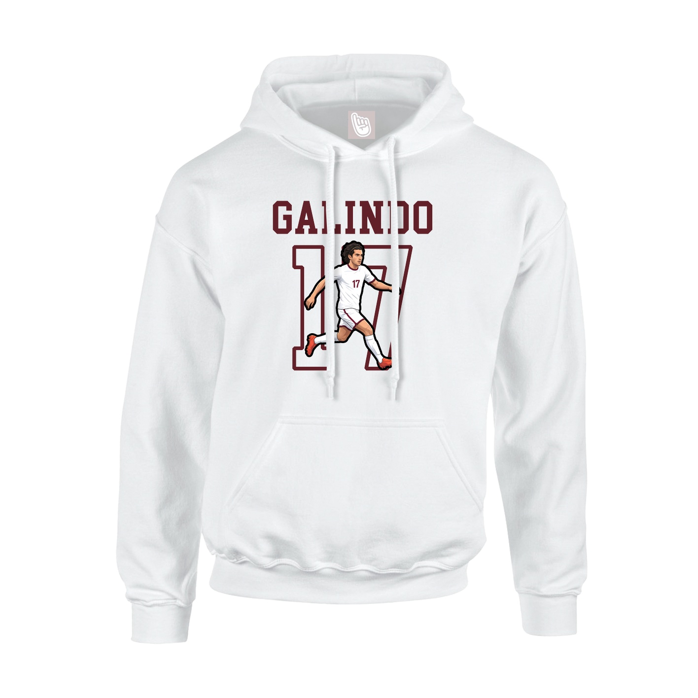 Youth Hoodie — Shirsey in White