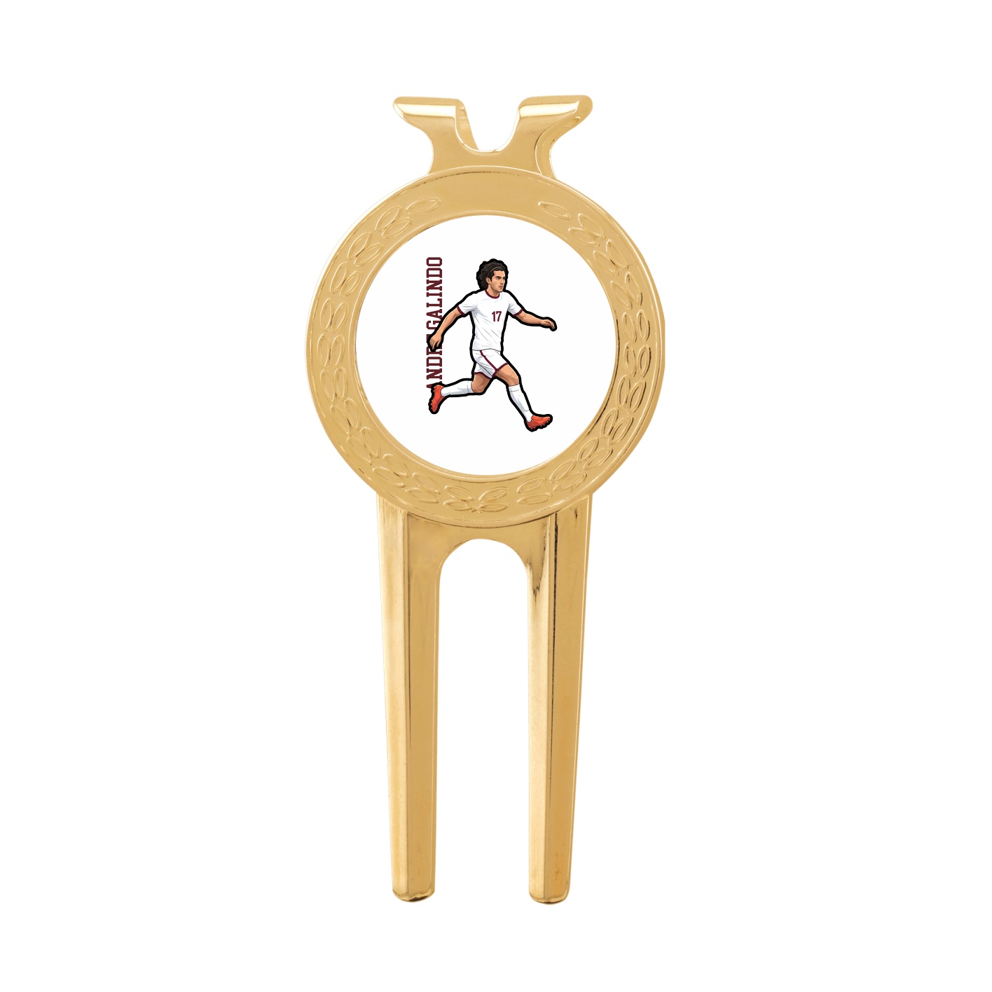 Divot Tool with Ball Marker — Name Vertical in Classic