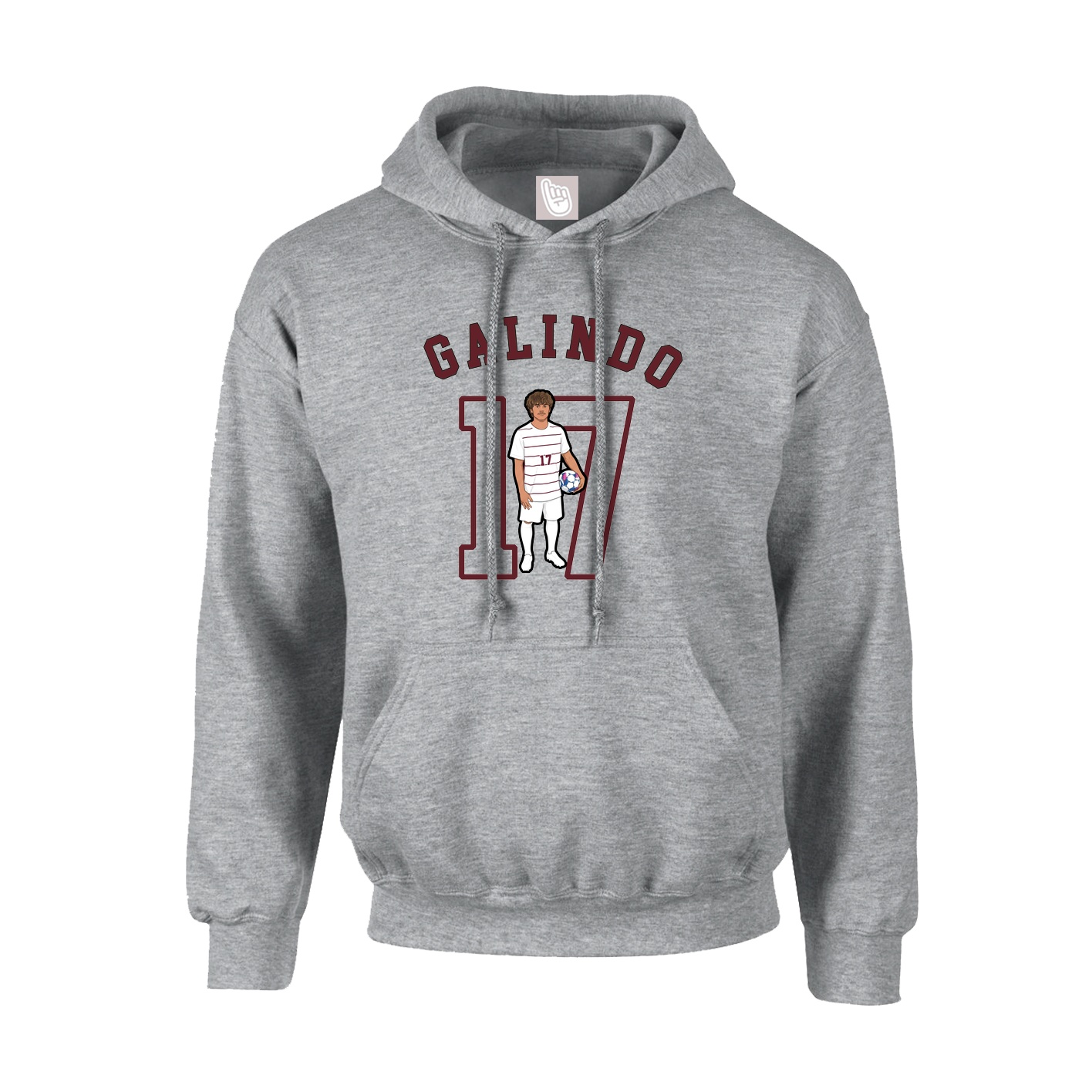 Hoodie — Shirsey Arch in Grey