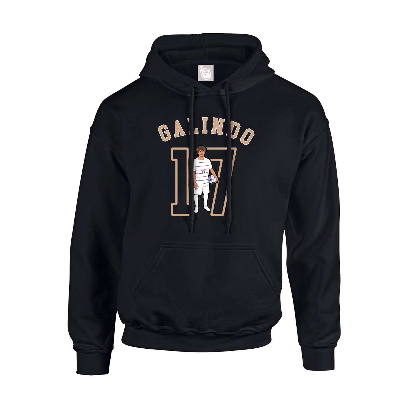 Youth Hoodie — Shirsey Arch in Black