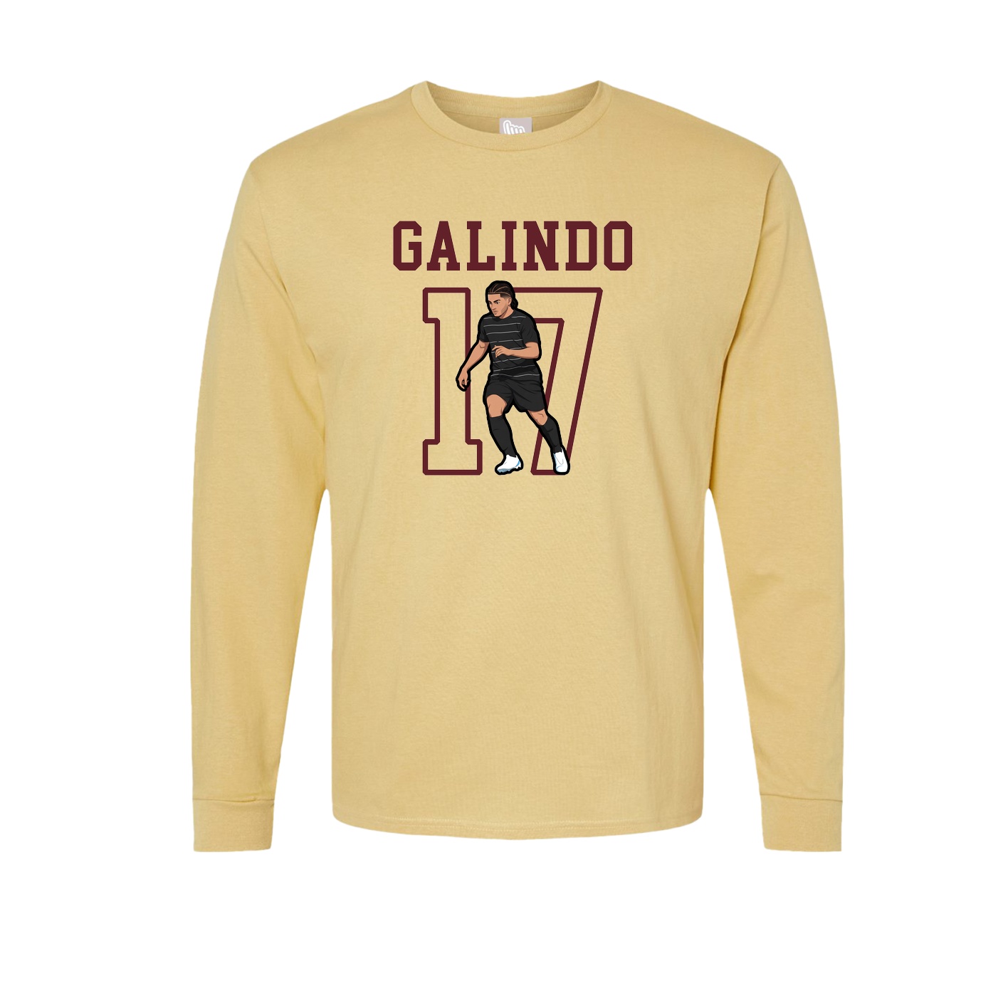 Long Sleeve Tee — Shirsey in Vegas Gold