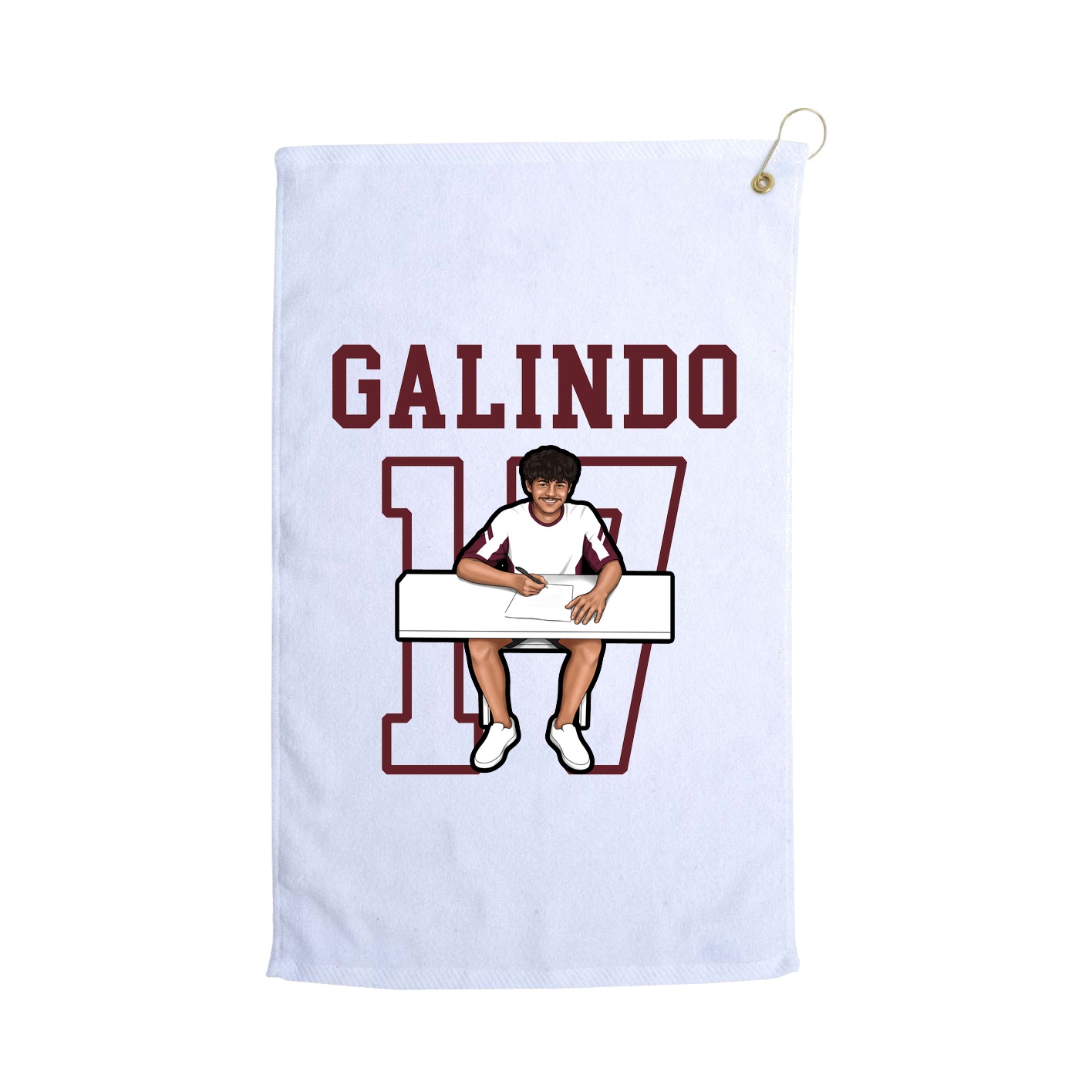 Golf Towel — Shirsey in White