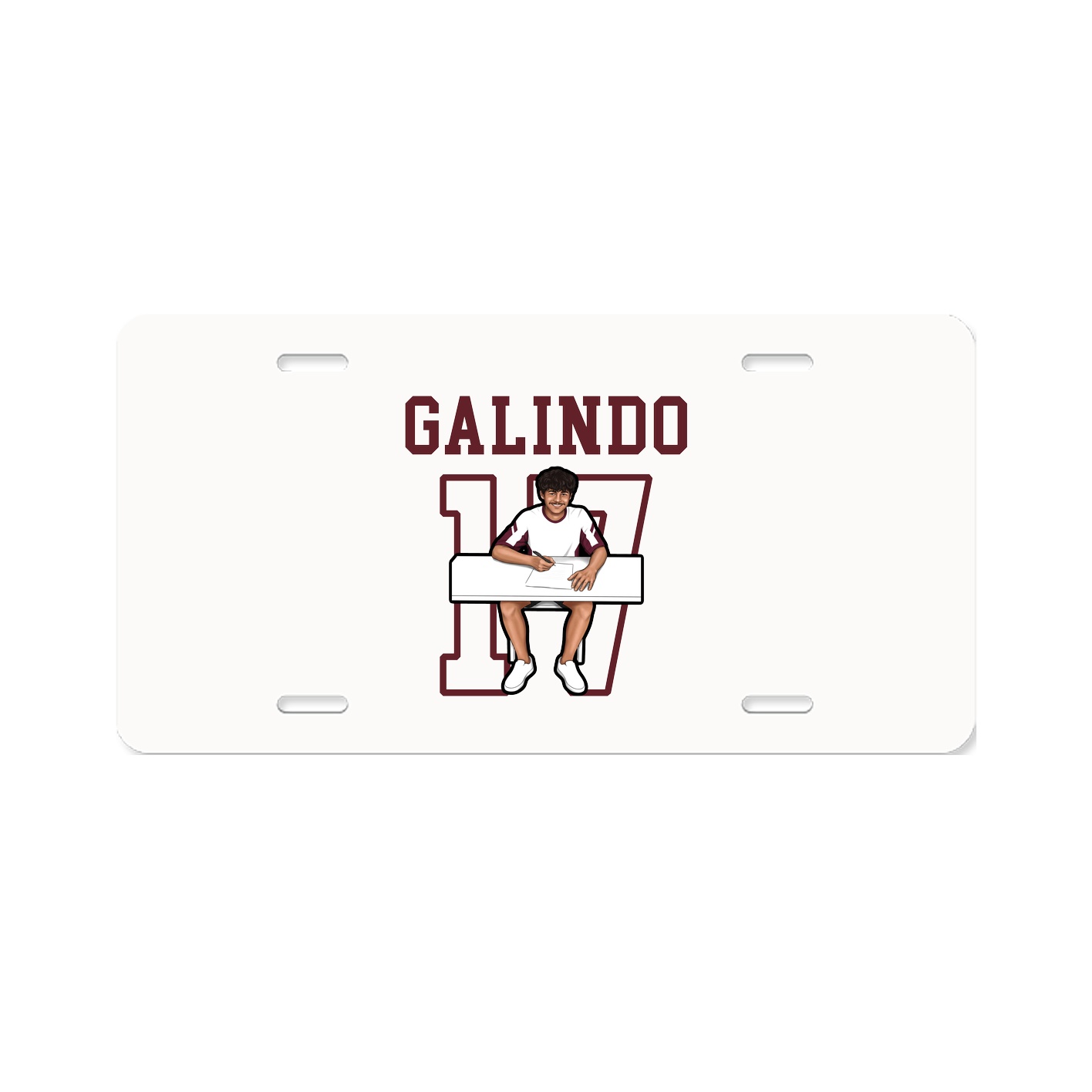 License Plate — Shirsey in Classic