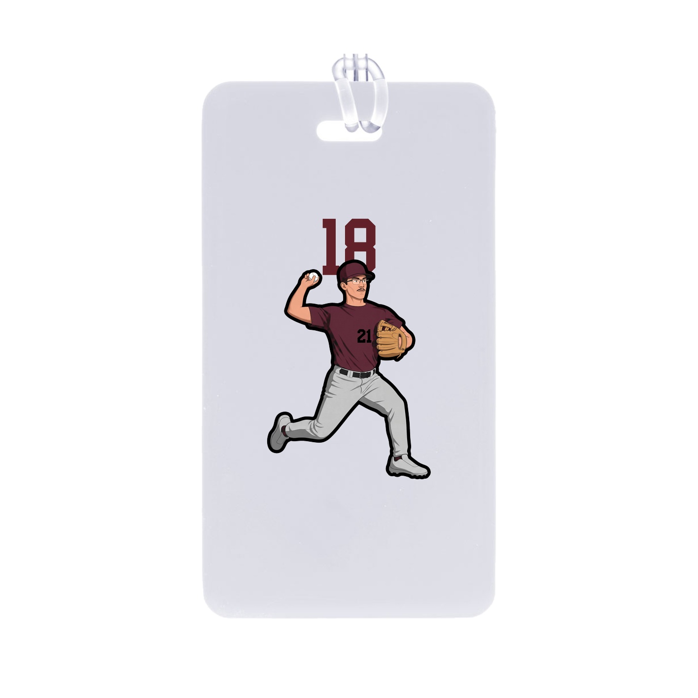 Bag Tag — Number Top in Classic
