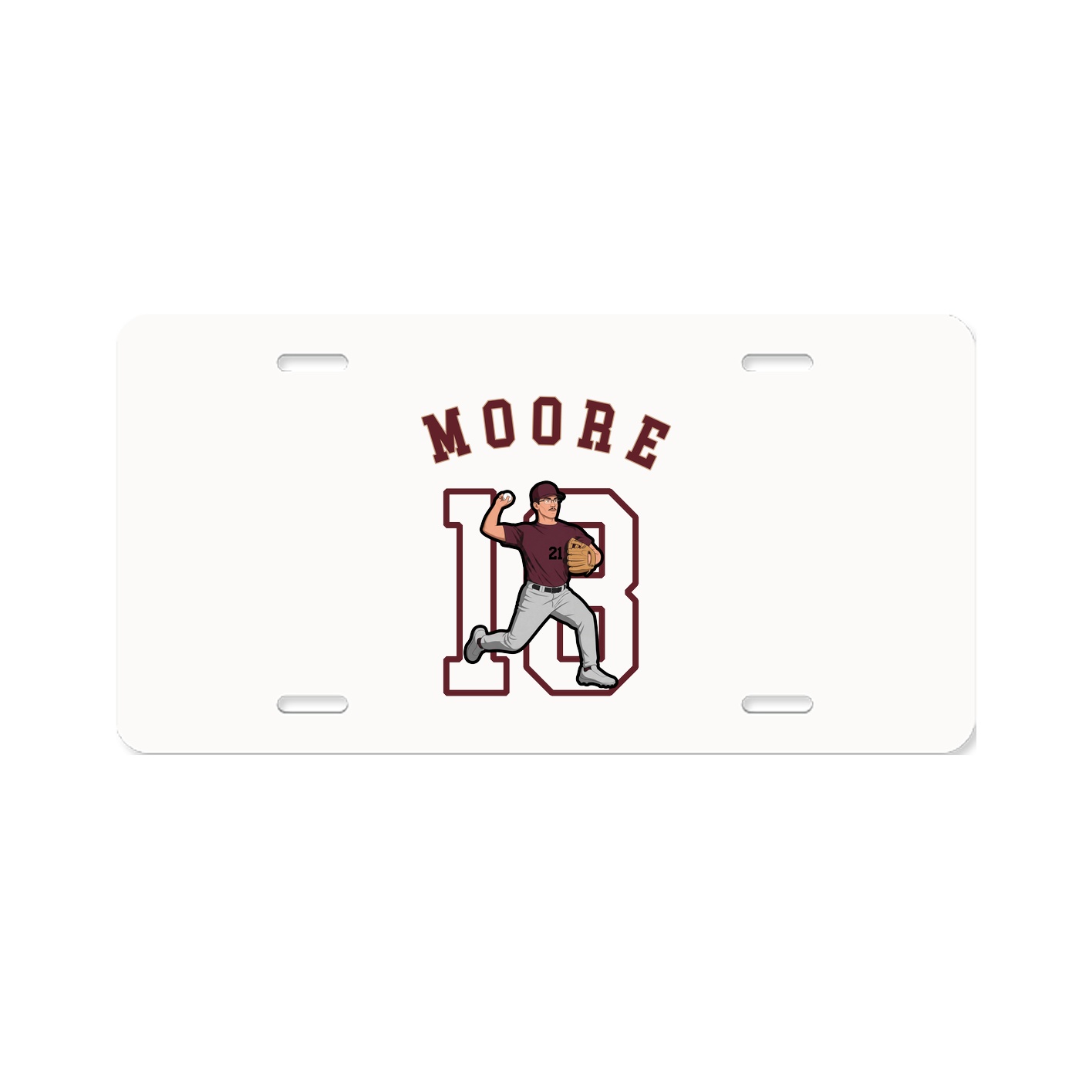 License Plate — Shirsey Arch in Classic