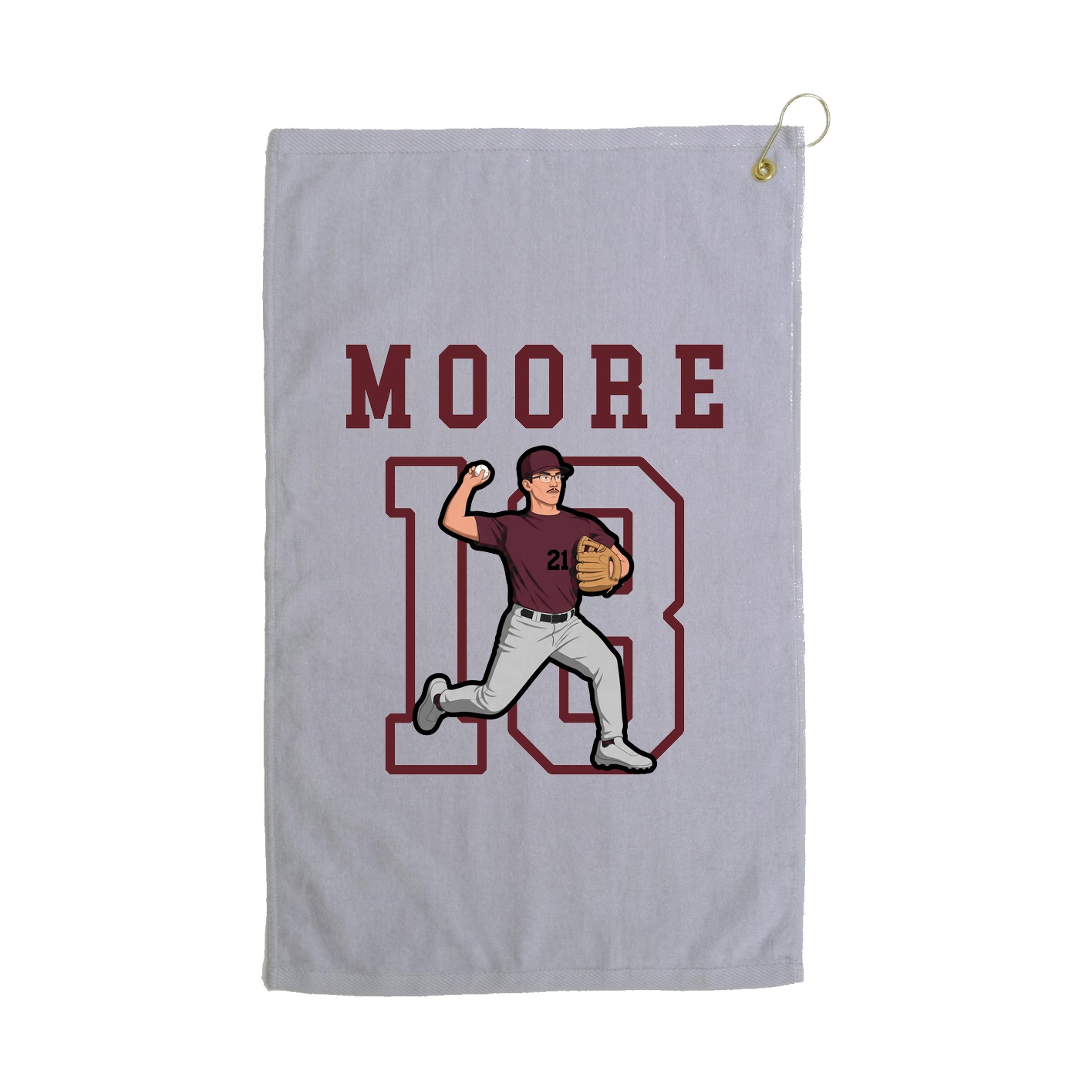 Golf Towel — Shirsey in Grey