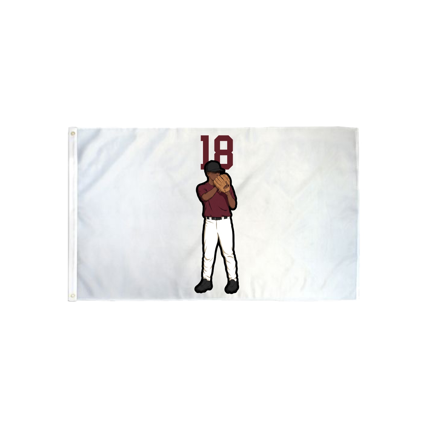 3x5 Flag — Number Top in Classic