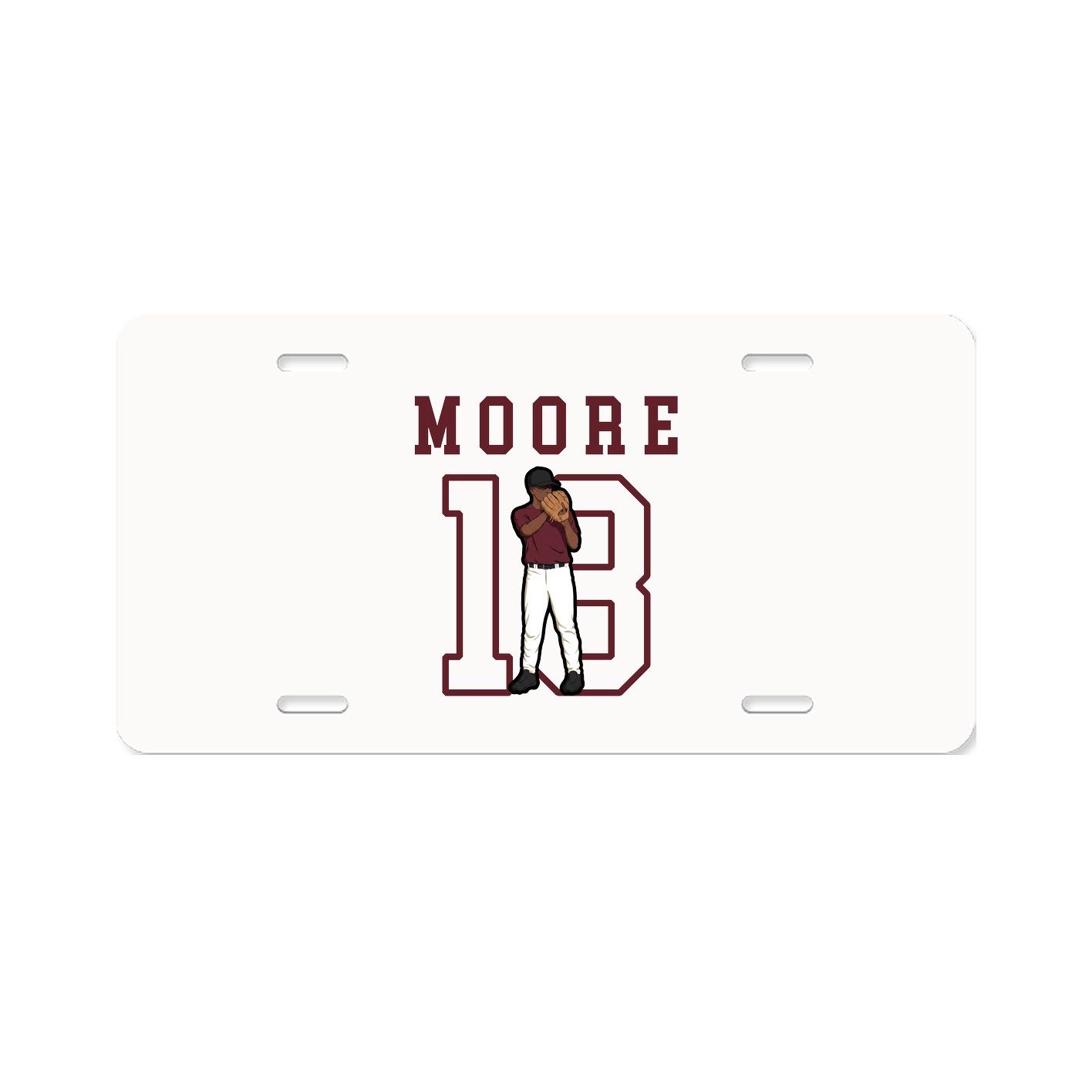 License Plate — Shirsey in Classic