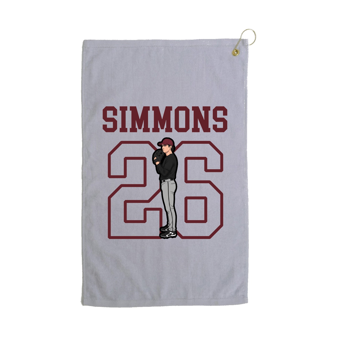 Golf Towel — Shirsey in Grey