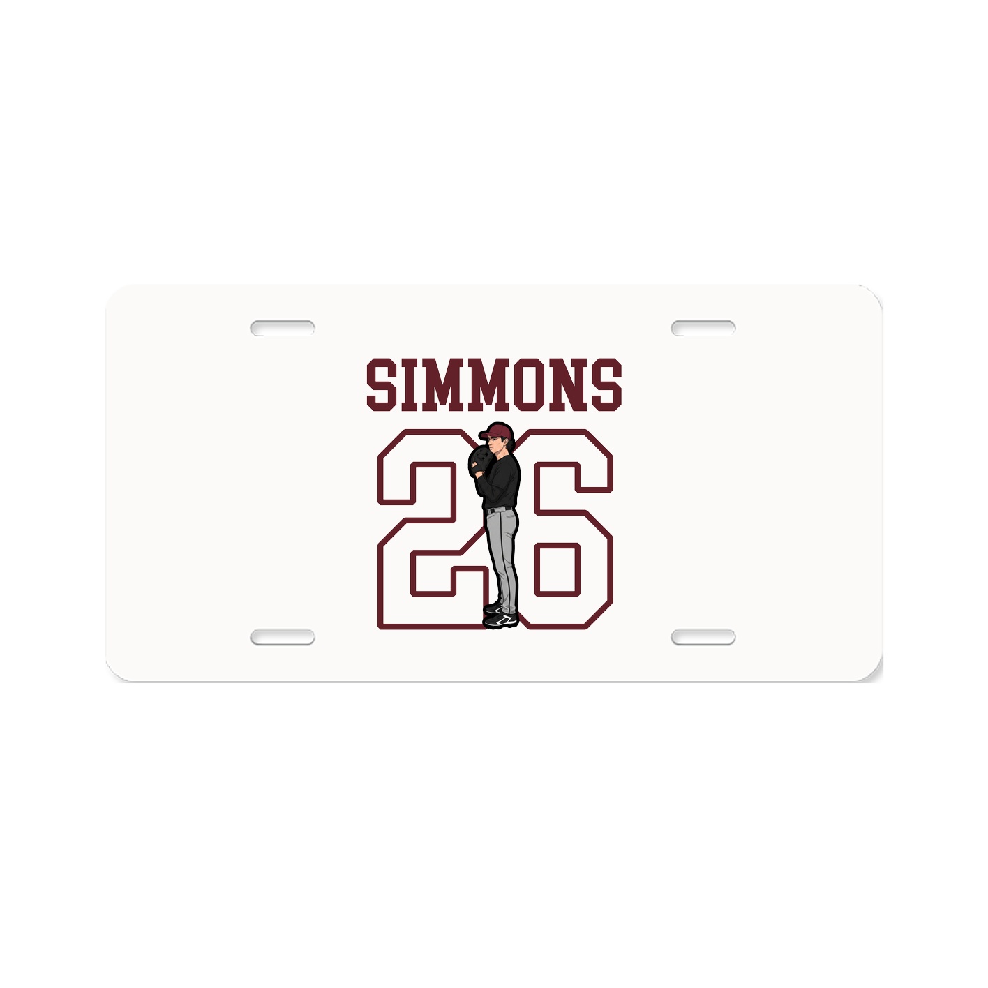 License Plate — Shirsey in Classic