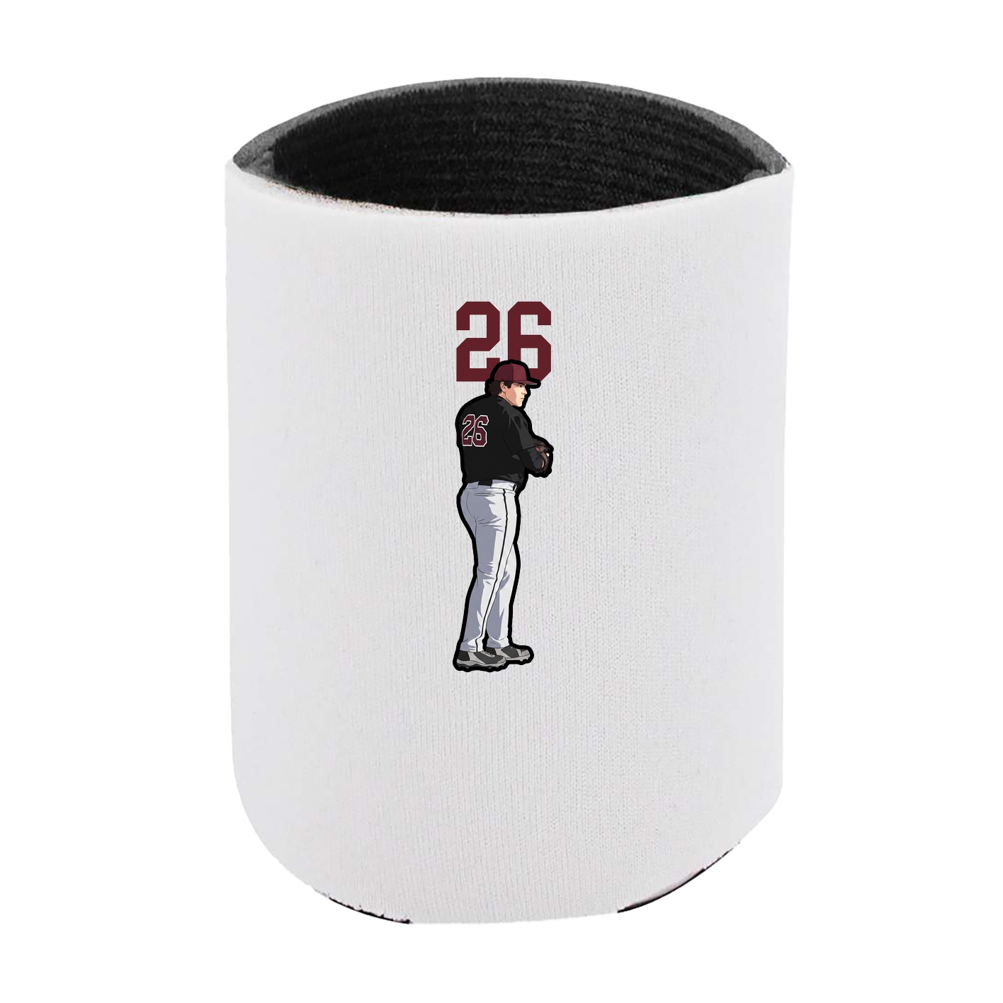 Can Holder — Number Top in White