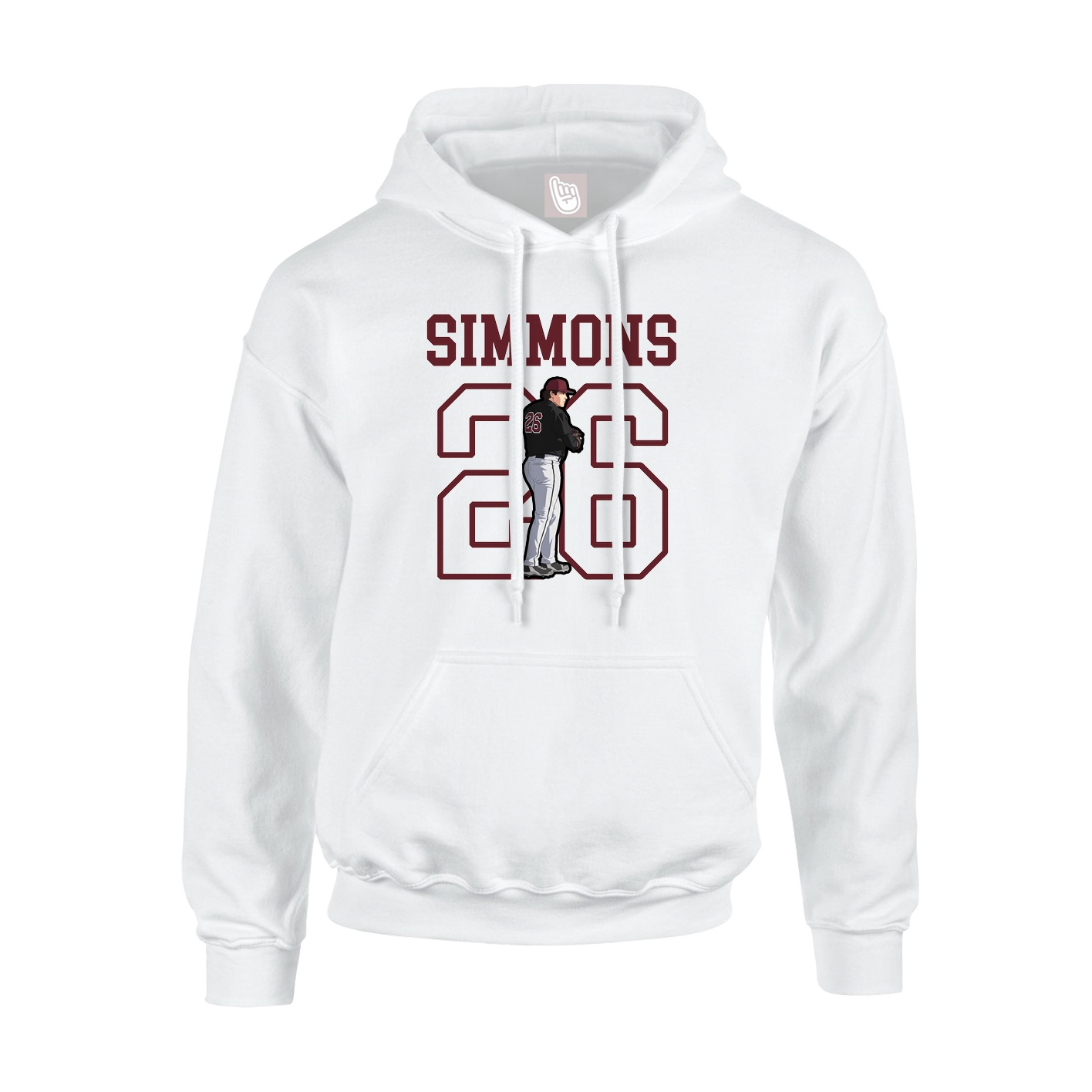 Youth Hoodie — Shirsey in White
