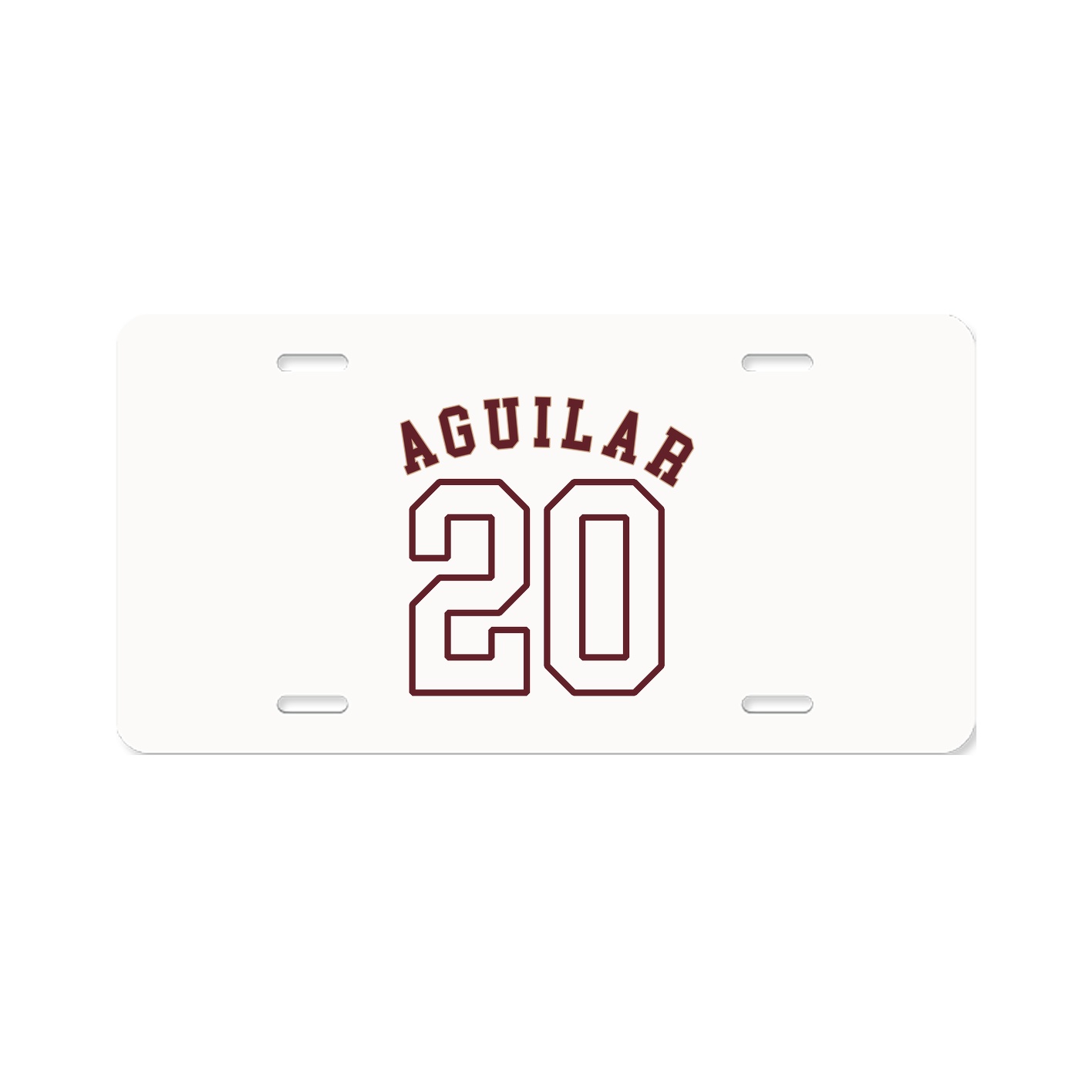 License Plate — Shirsey Arch in Classic