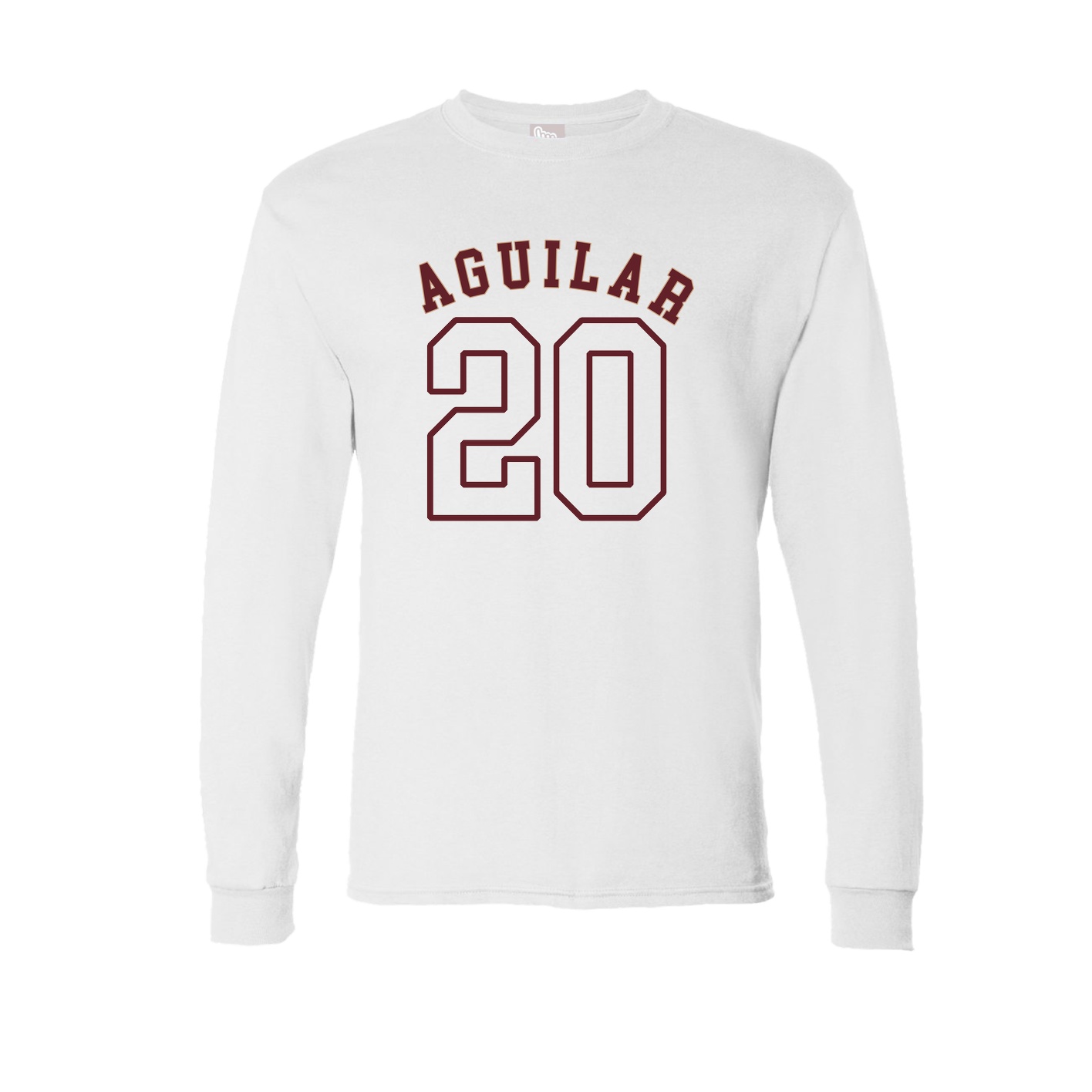 Long Sleeve Tee — Shirsey Arch in White