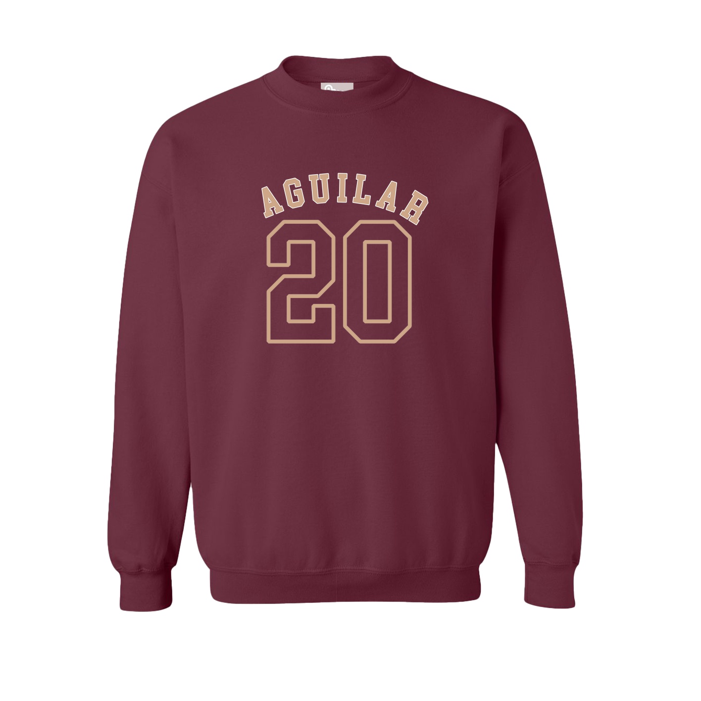 Fleece Crew — Shirsey Arch in Maroon