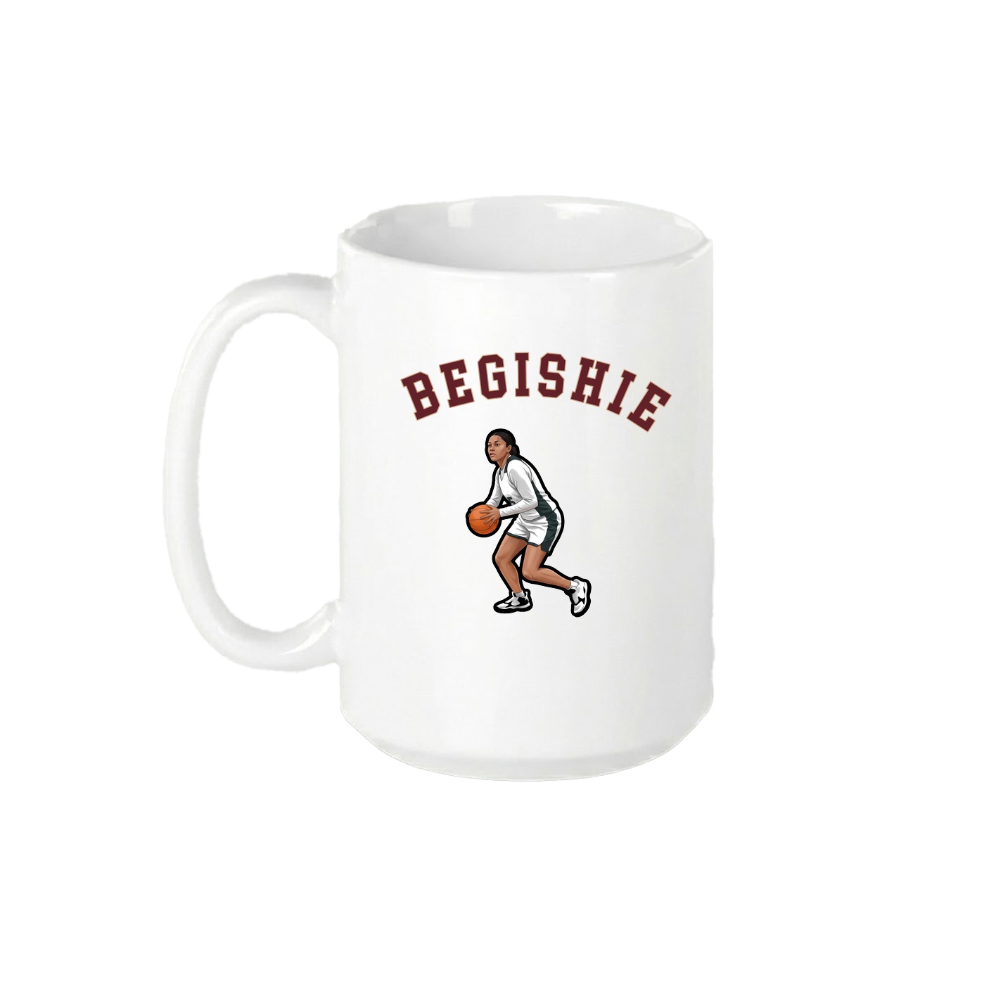 15oz Coffee Mug — Shirsey Arch in White