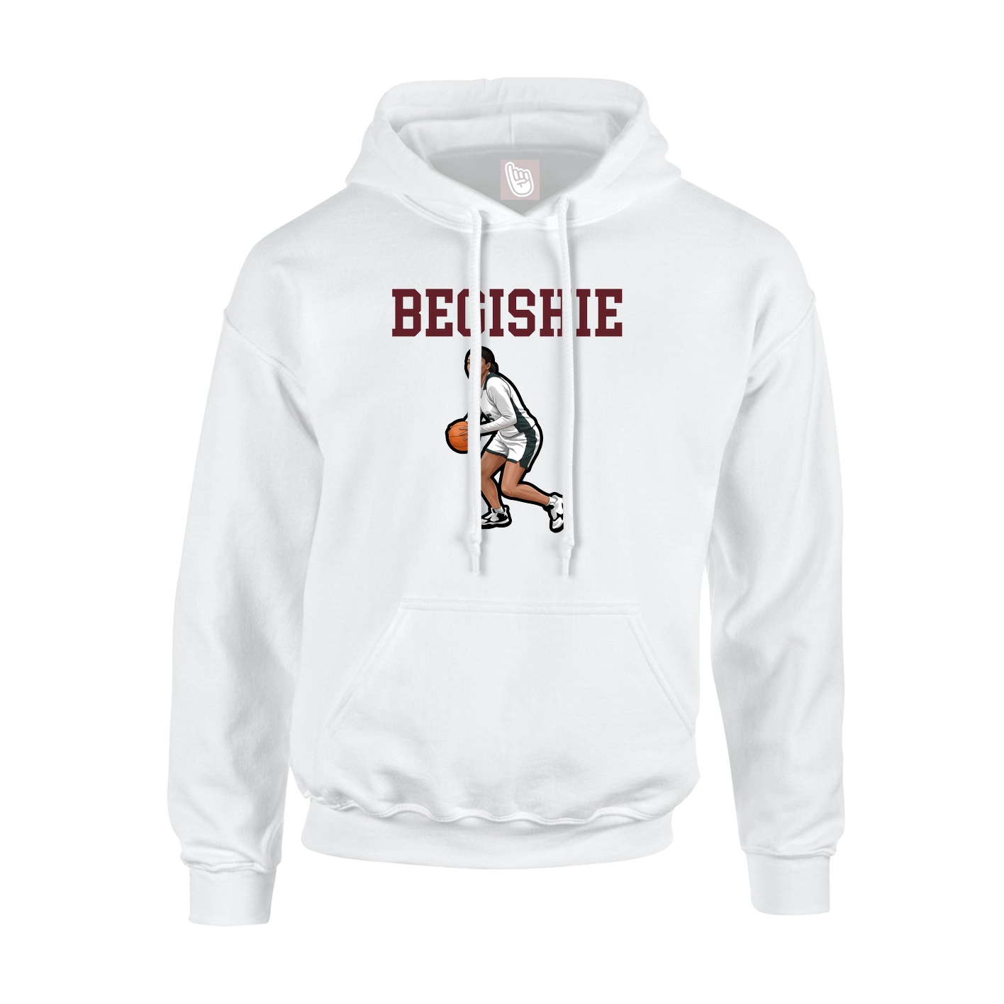 Youth Hoodie — Shirsey in White
