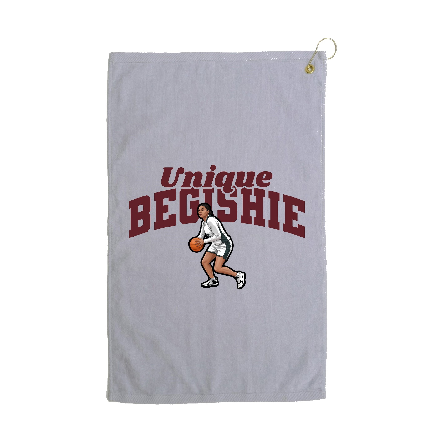 Golf Towel — Signature Arch in Grey