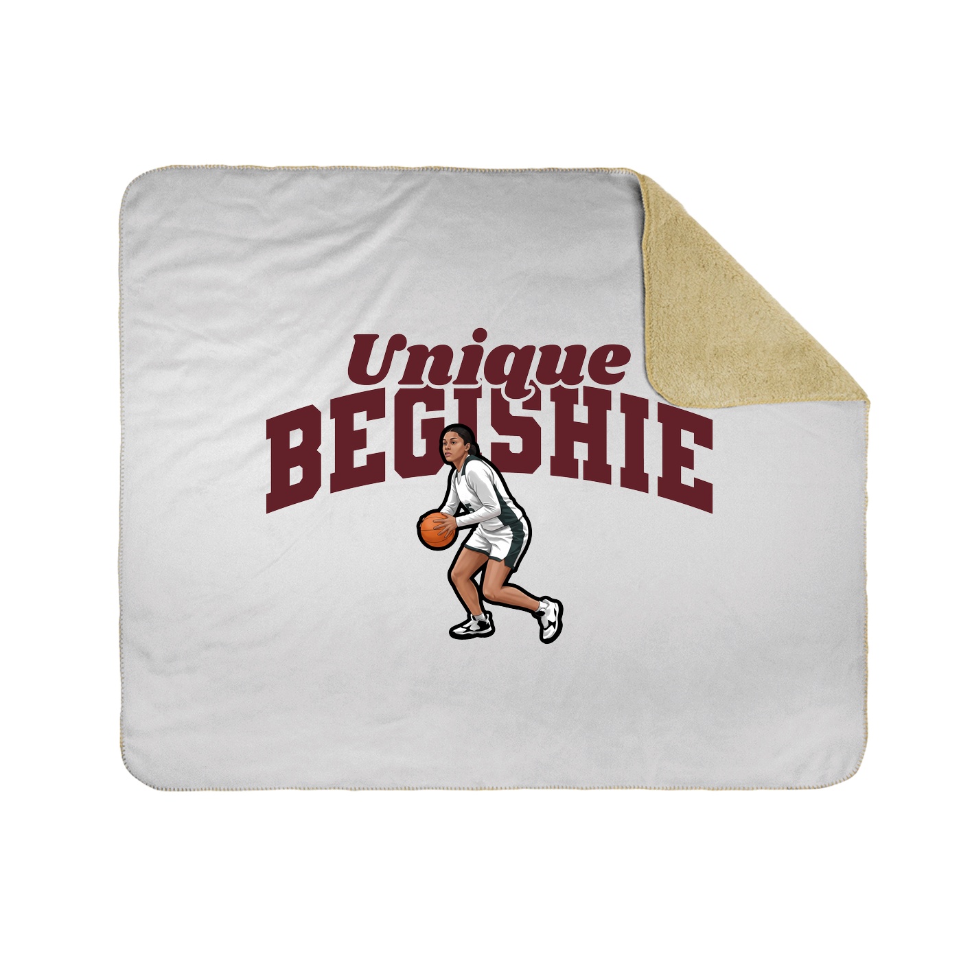 Throw Blanket — Signature Arch in White